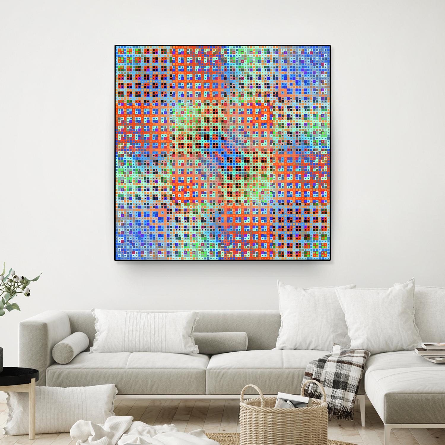 Pi_Dot_Pi_1-3_1 by Xosé Salgado on GIANT ART - purple abstract