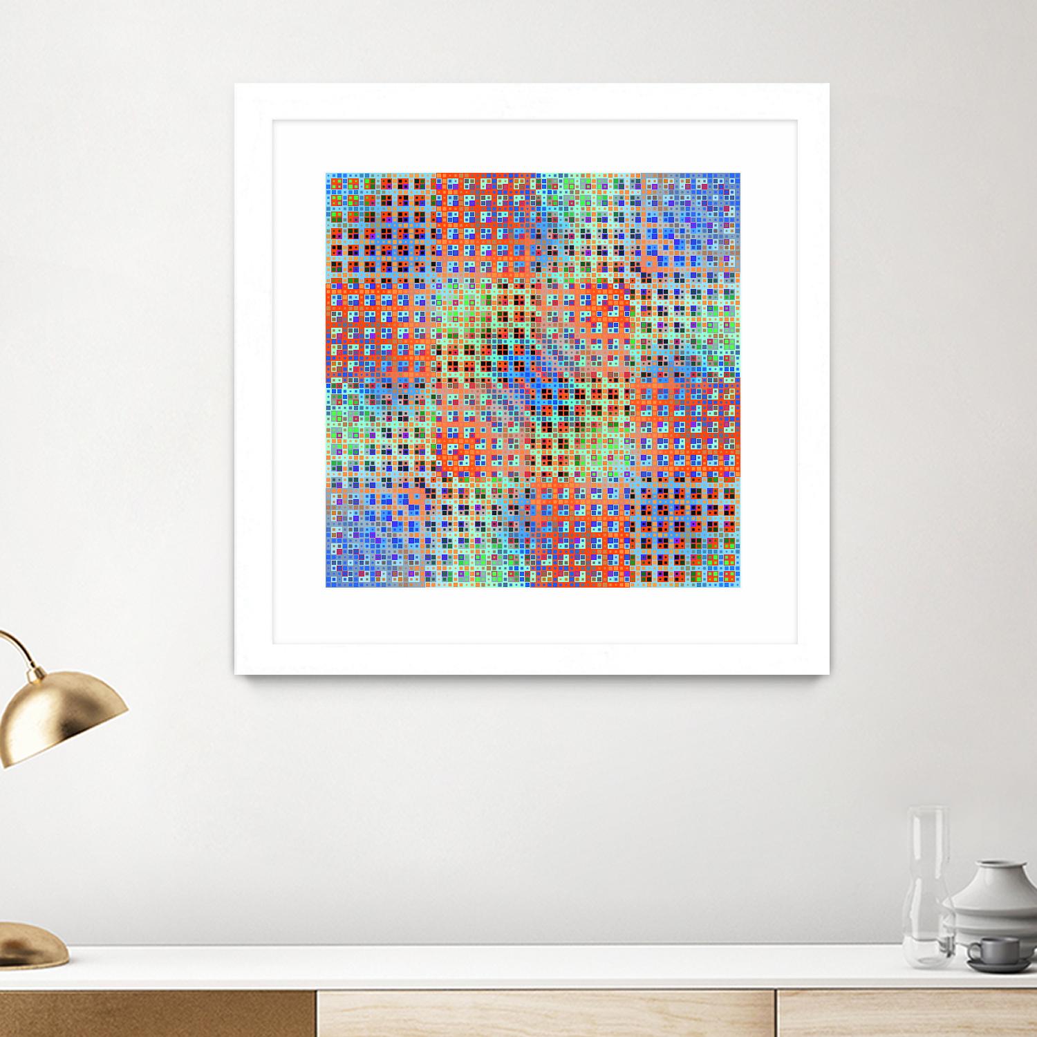 Pi_Dot_Pi_1-3_1 by Xosé Salgado on GIANT ART - purple abstract