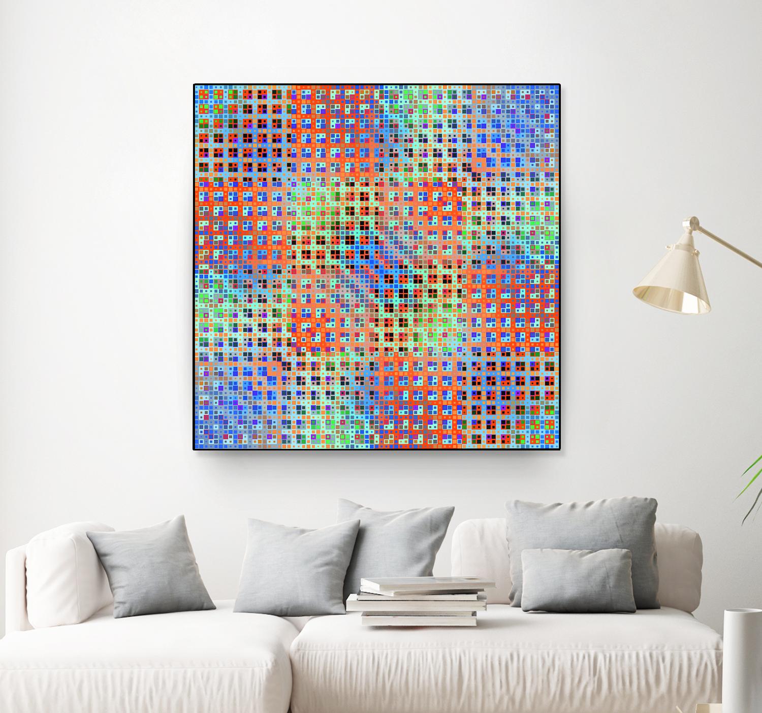 Pi_Dot_Pi_1-3_1 by Xosé Salgado on GIANT ART - purple abstract