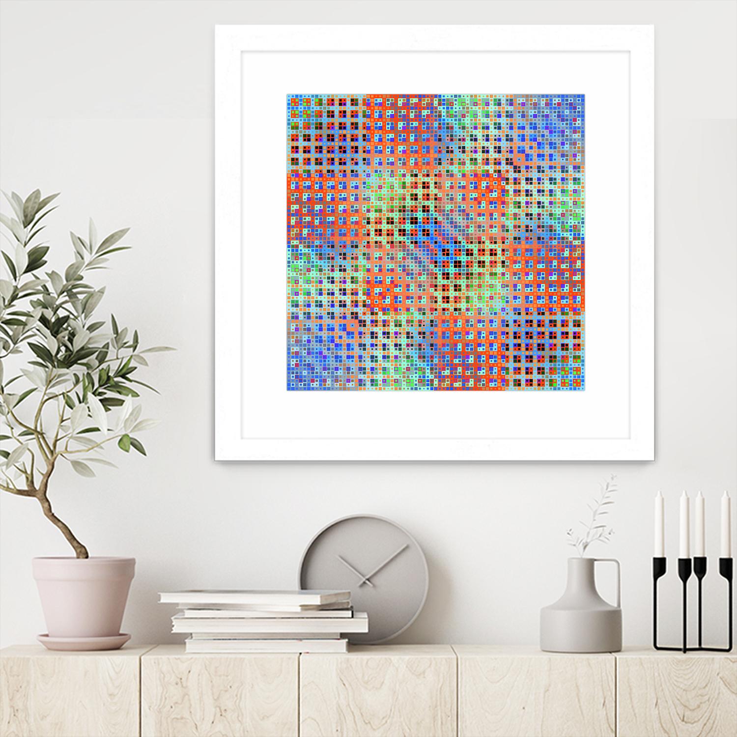 Pi_Dot_Pi_1-3_1 by Xosé Salgado on GIANT ART - purple abstract