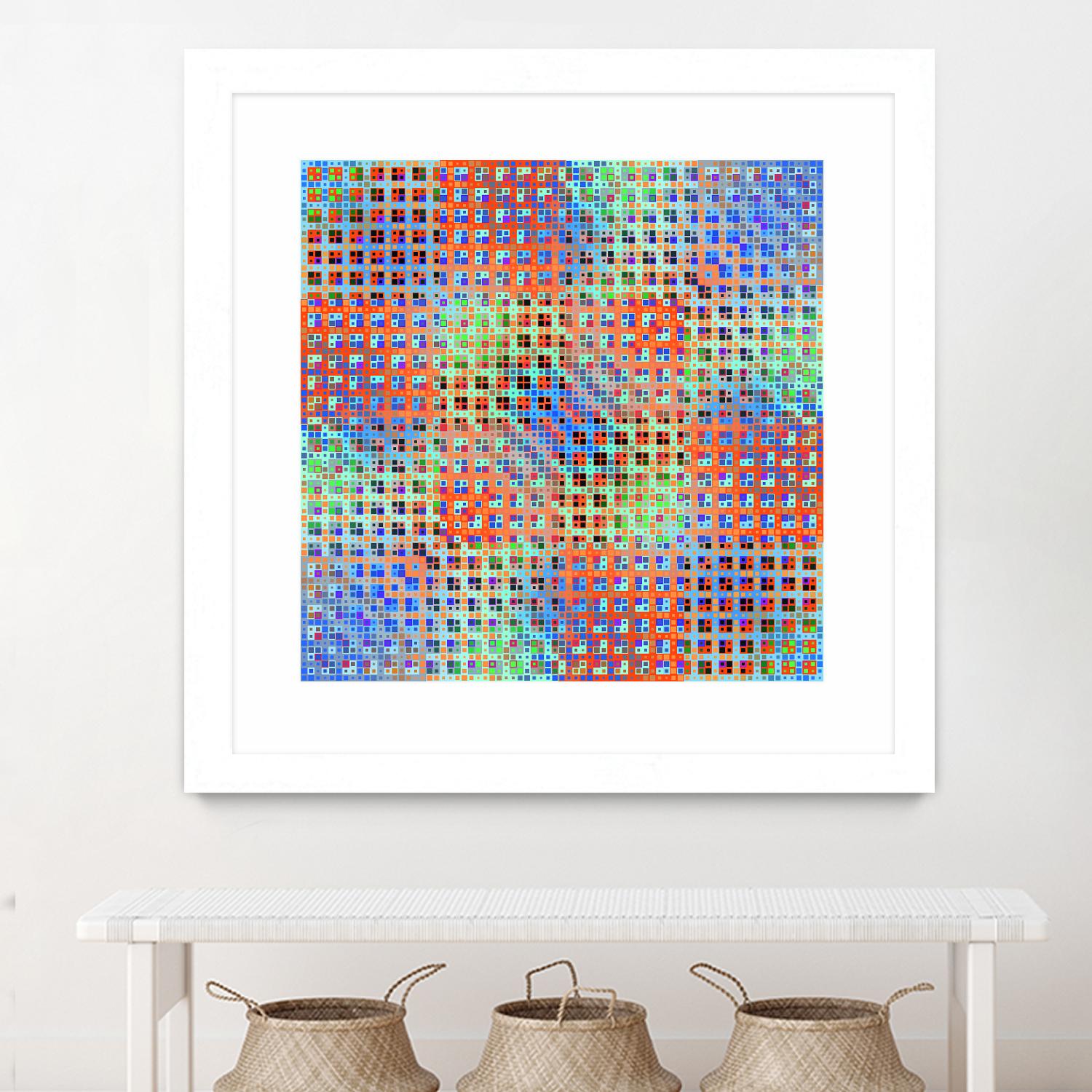 Pi_Dot_Pi_1-3_1 by Xosé Salgado on GIANT ART - purple abstract