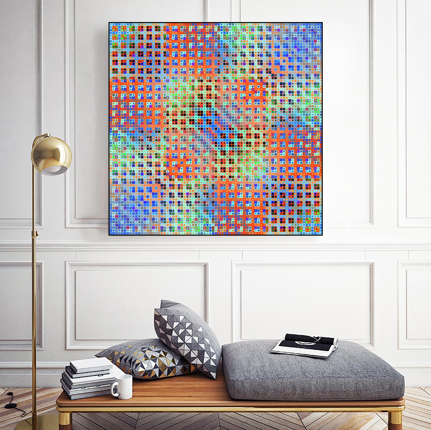 Pi_Dot_Pi_1-3_1 by Xosé Salgado on GIANT ART - purple abstract