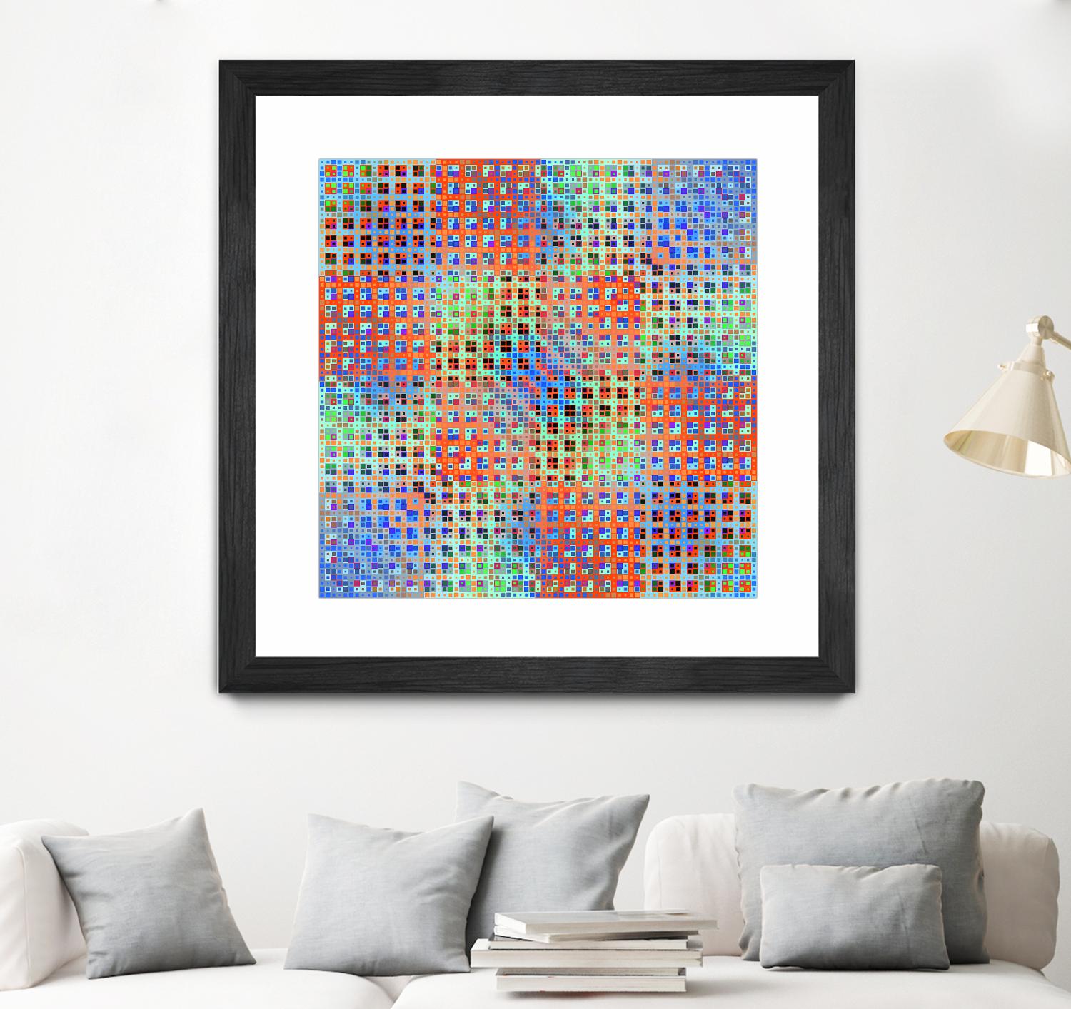 Pi_Dot_Pi_1-3_1 by Xosé Salgado on GIANT ART - purple abstract