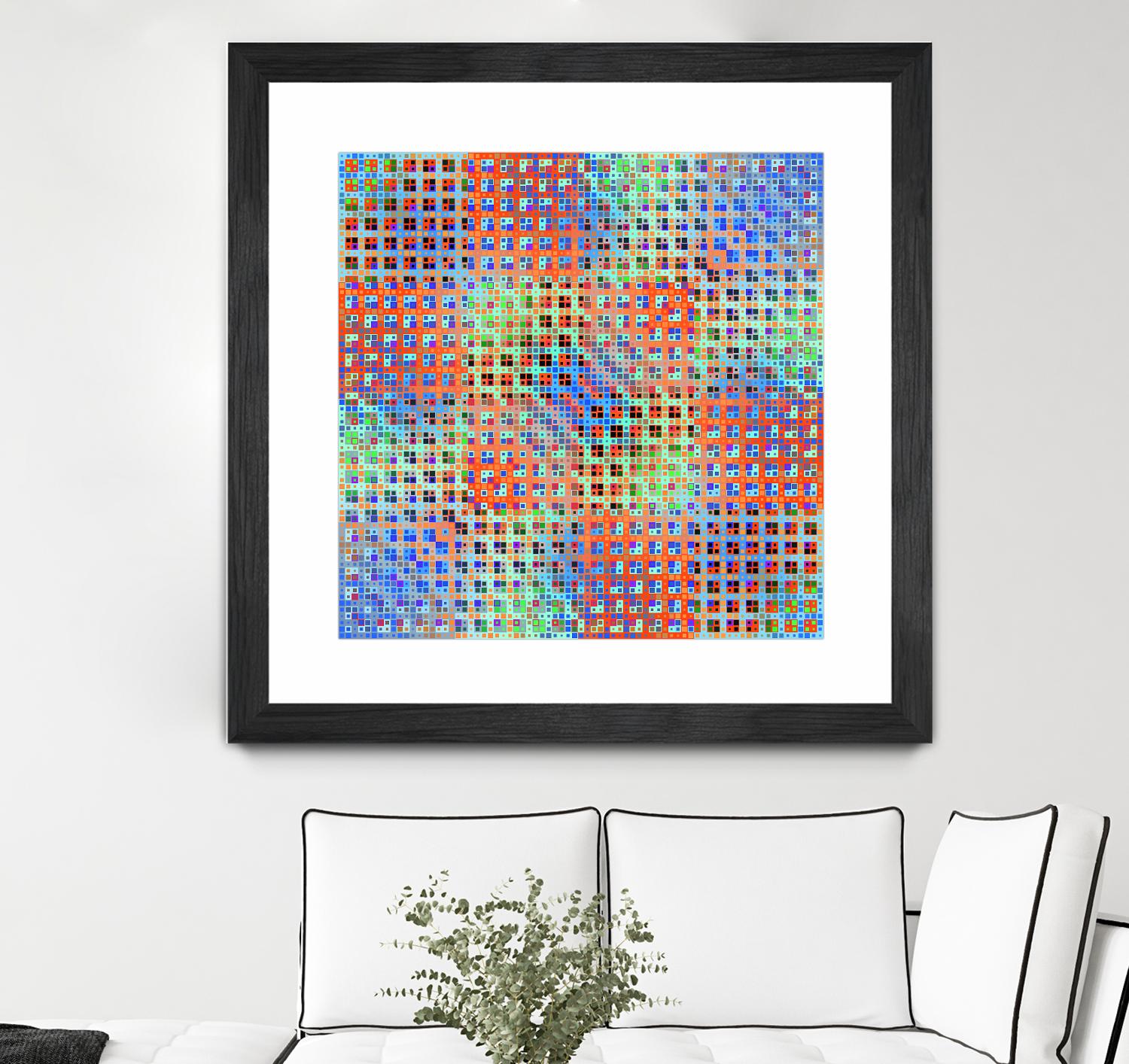 Pi_Dot_Pi_1-3_1 by Xosé Salgado on GIANT ART - purple abstract