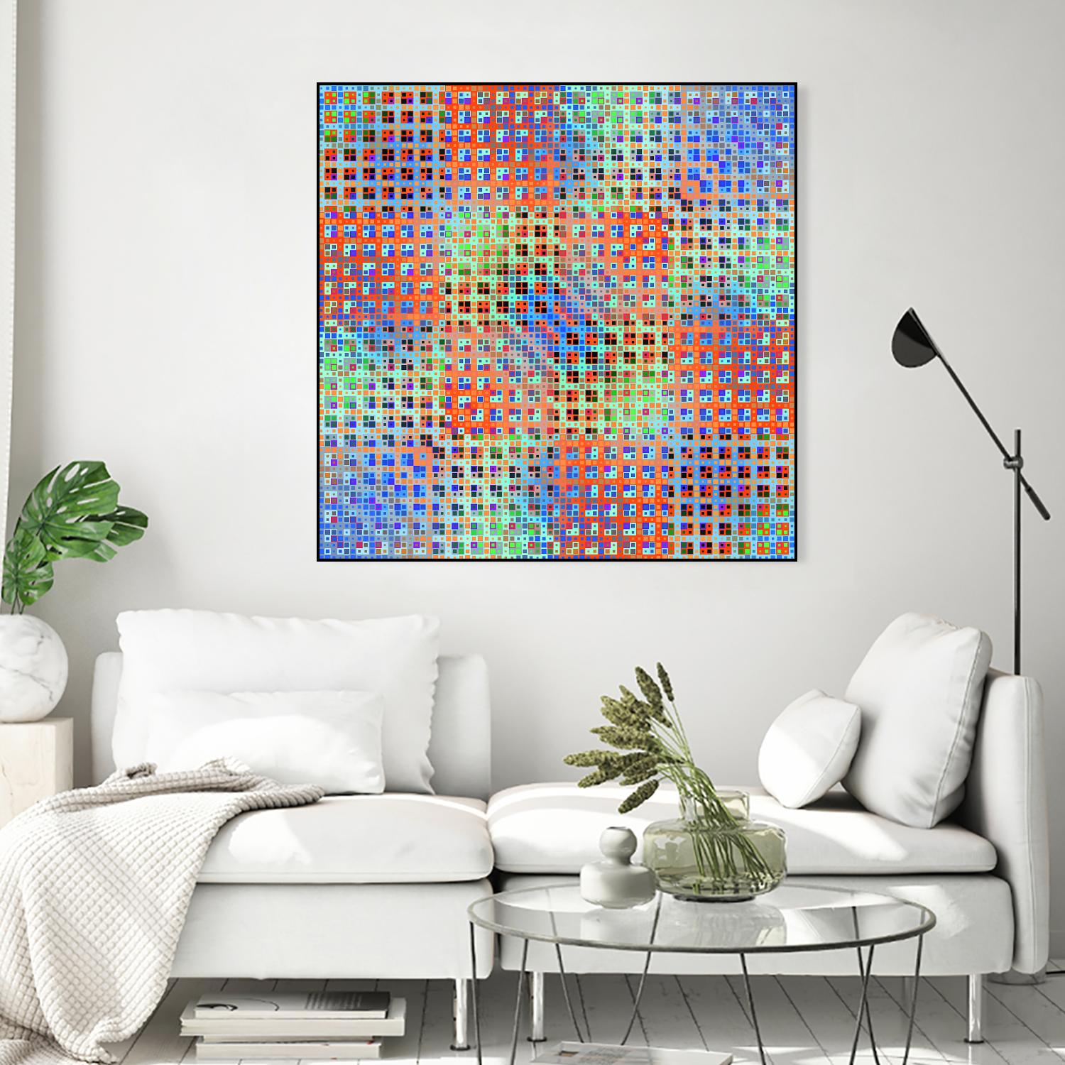 Pi_Dot_Pi_1-3_1 by Xosé Salgado on GIANT ART - purple abstract