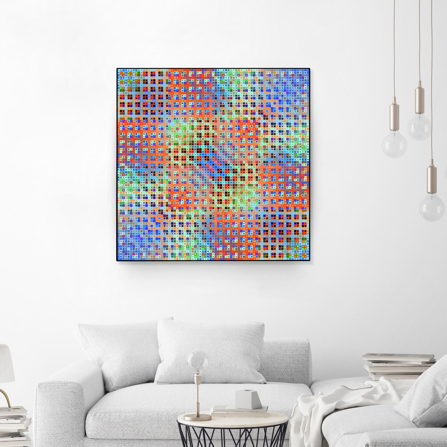 Pi_Dot_Pi_1-3_1 by Xosé Salgado on GIANT ART - purple abstract