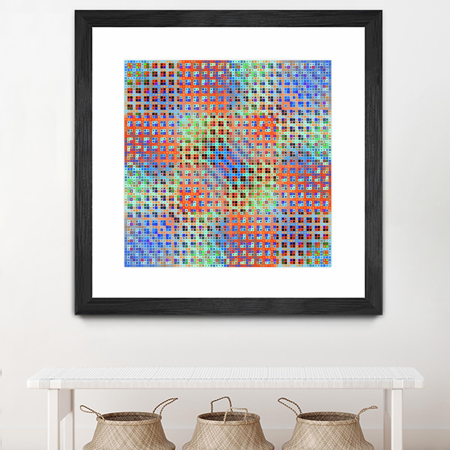 Pi_Dot_Pi_1-3_1 by Xosé Salgado on GIANT ART - purple abstract