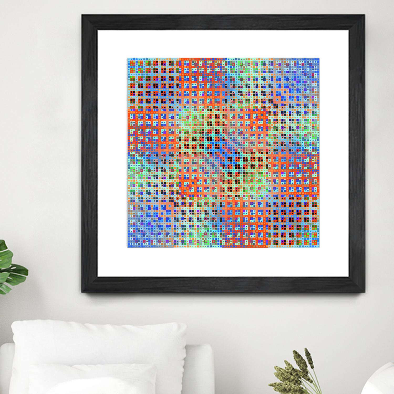 Pi_Dot_Pi_1-3_1 by Xosé Salgado on GIANT ART - purple abstract