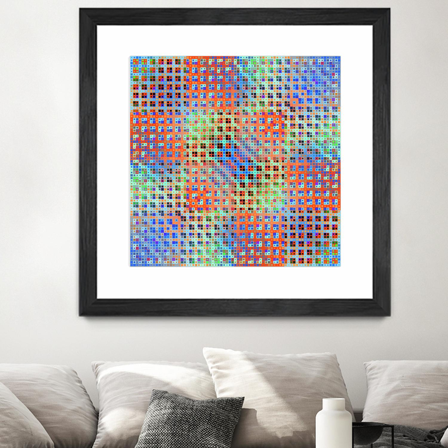 Pi_Dot_Pi_1-3_1 by Xosé Salgado on GIANT ART - purple abstract