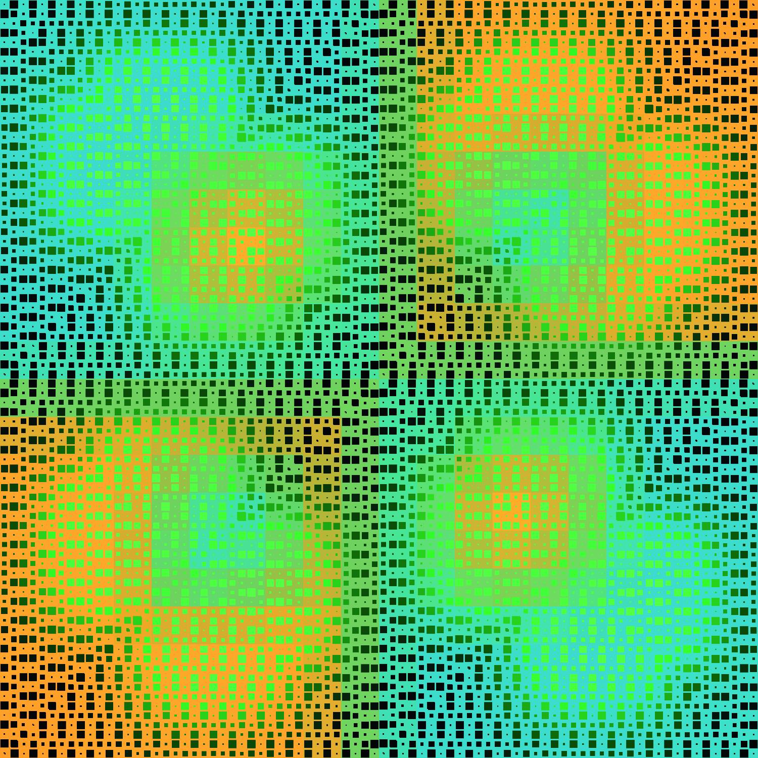 Pi_Dot_Pi_4_2-2_30 by Xosé Salgado on GIANT ART - yellow abstract