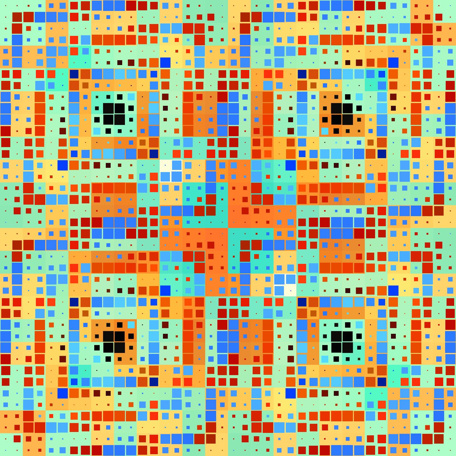 Pi_Dot_Pi_4_1_1 by Xosé Salgado on GIANT ART - orange abstract