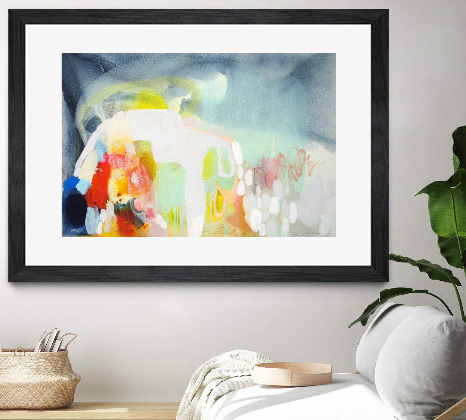 From China with Love by Claire Desjardins on GIANT ART - green abstract artistes du québec