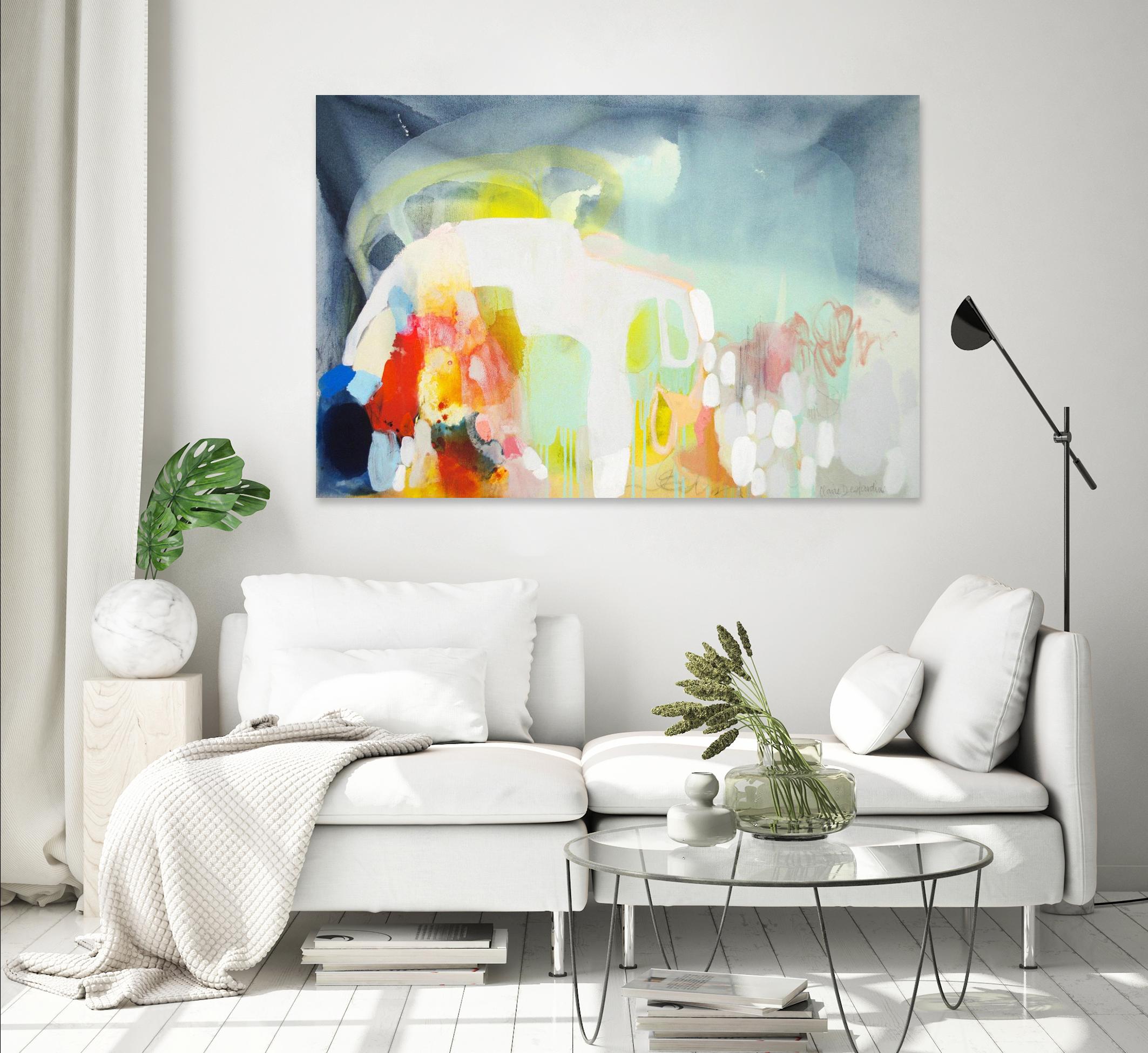 From China with Love by Claire Desjardins on GIANT ART - green abstract artistes du québec