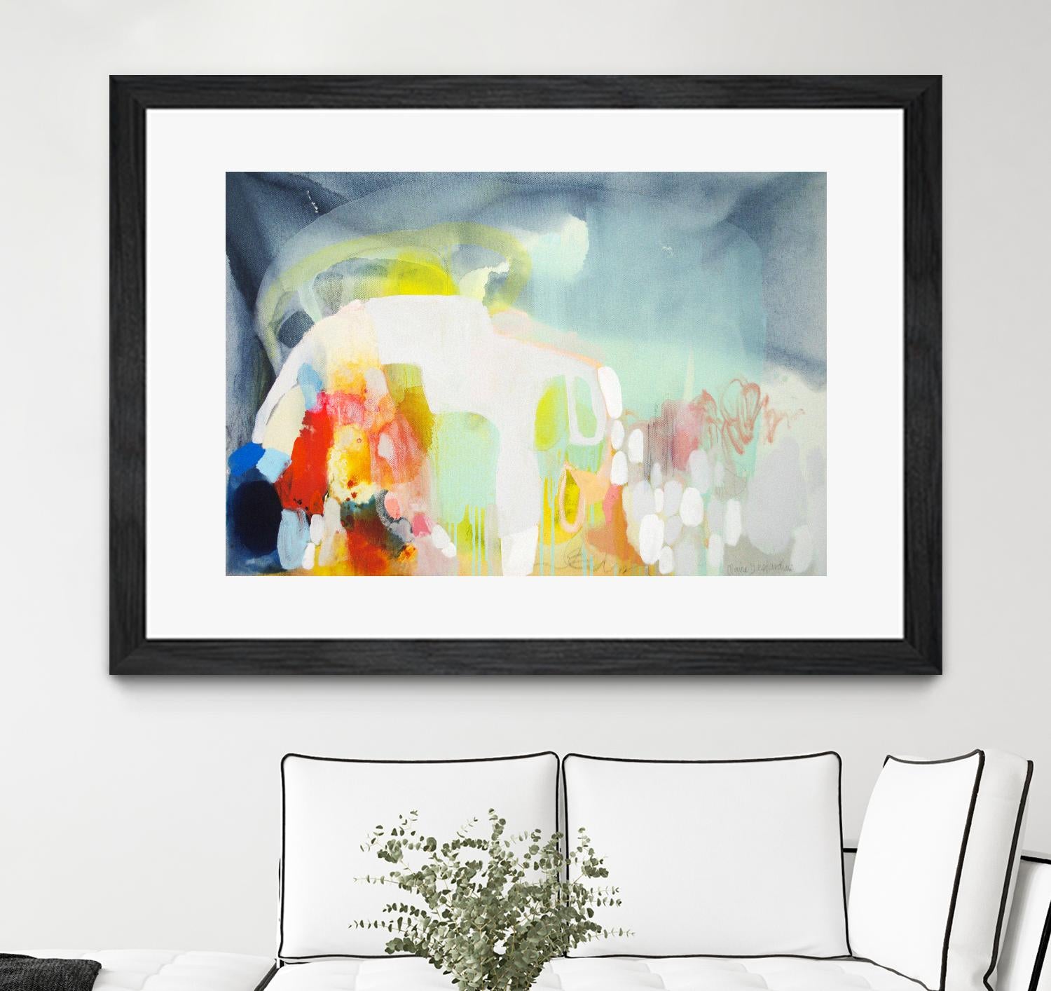 From China with Love by Claire Desjardins on GIANT ART - green abstract artistes du québec