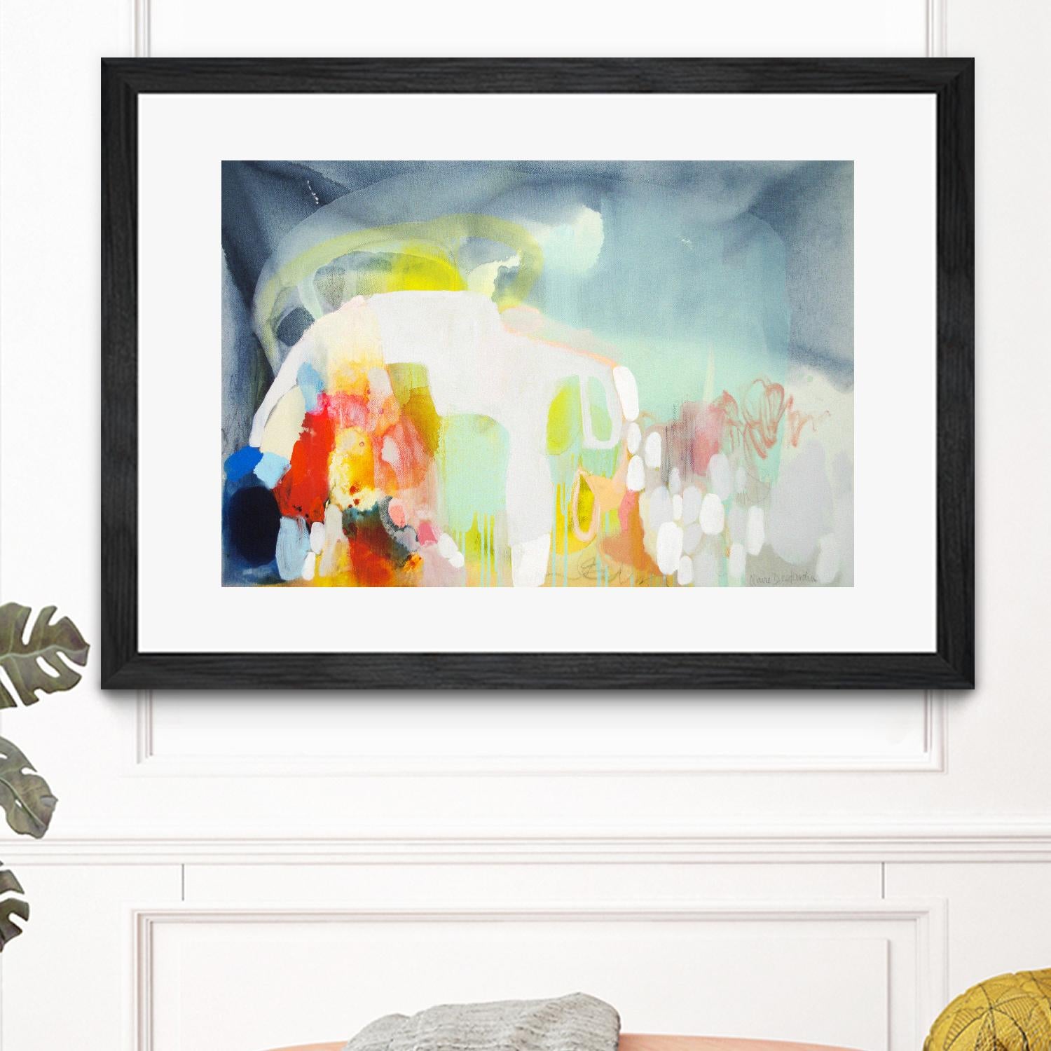 From China with Love by Claire Desjardins on GIANT ART - green abstract artistes du québec