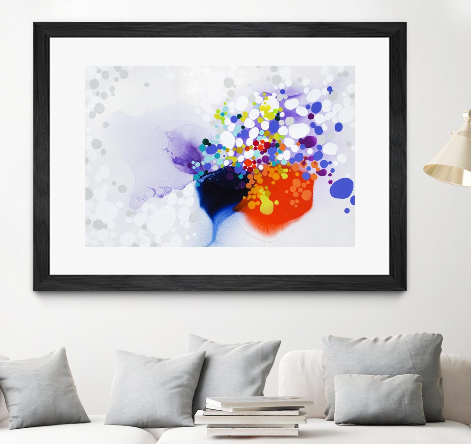 Lay the Blame by Claire Desjardins on GIANT ART - red abstract artistes du québec