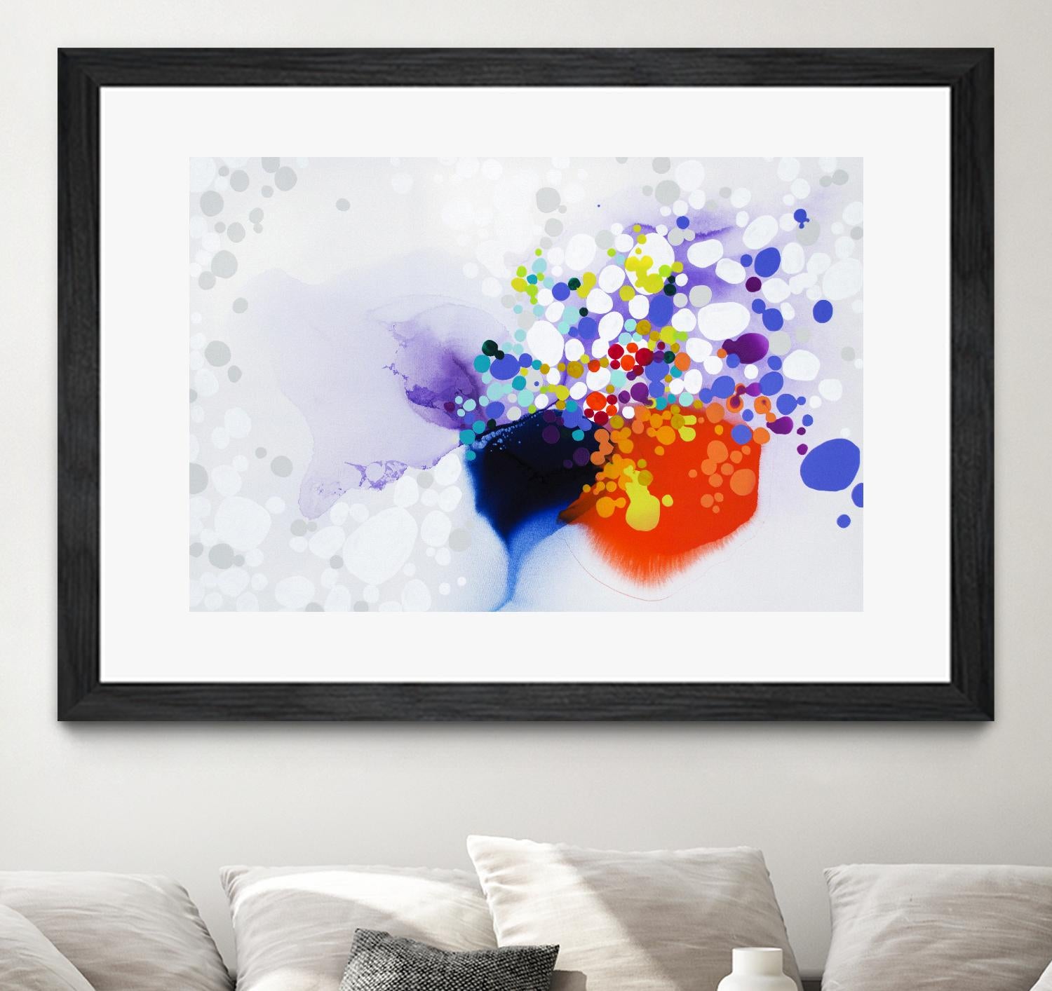 Lay the Blame by Claire Desjardins on GIANT ART - red abstract artistes du québec