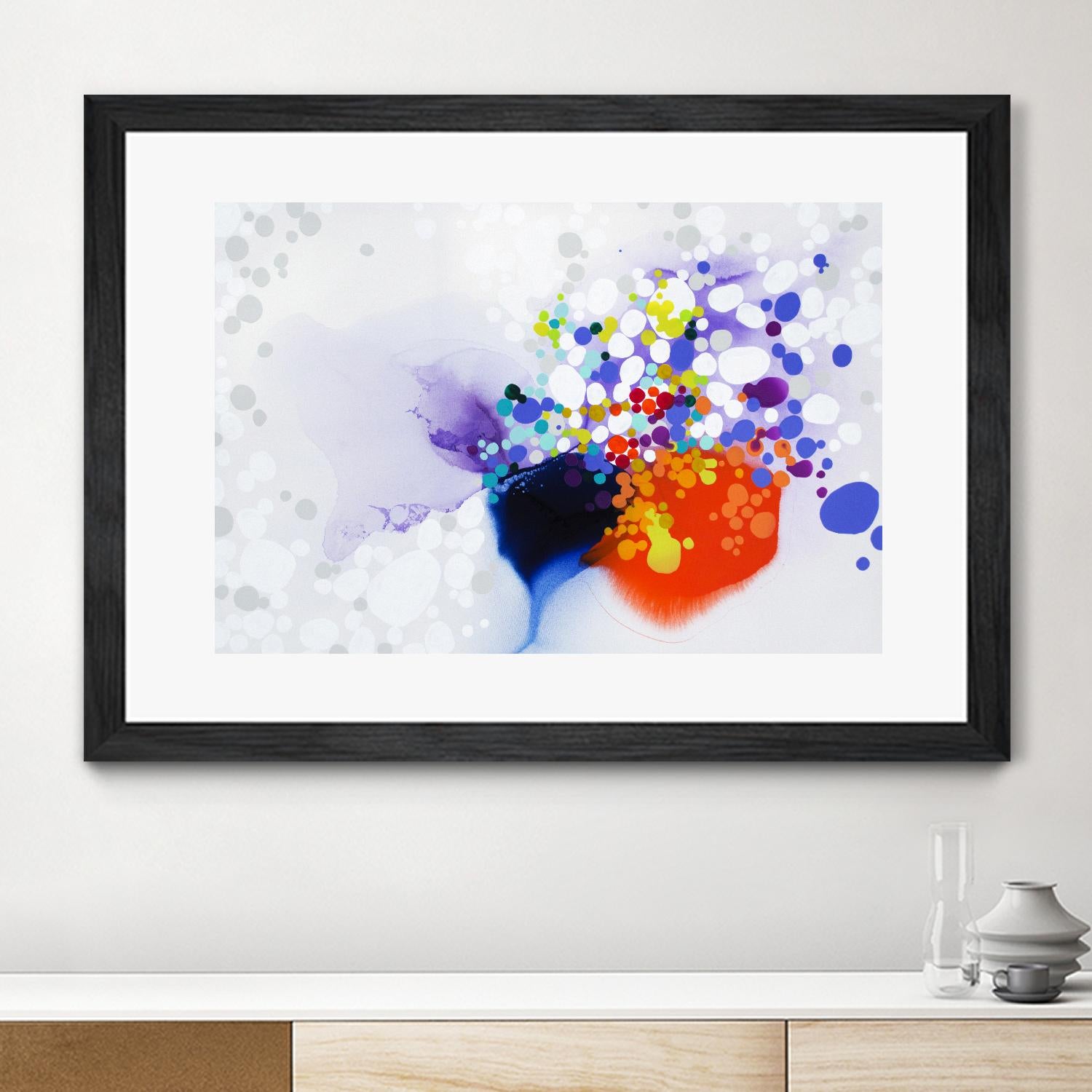 Lay the Blame by Claire Desjardins on GIANT ART - red abstract artistes du québec