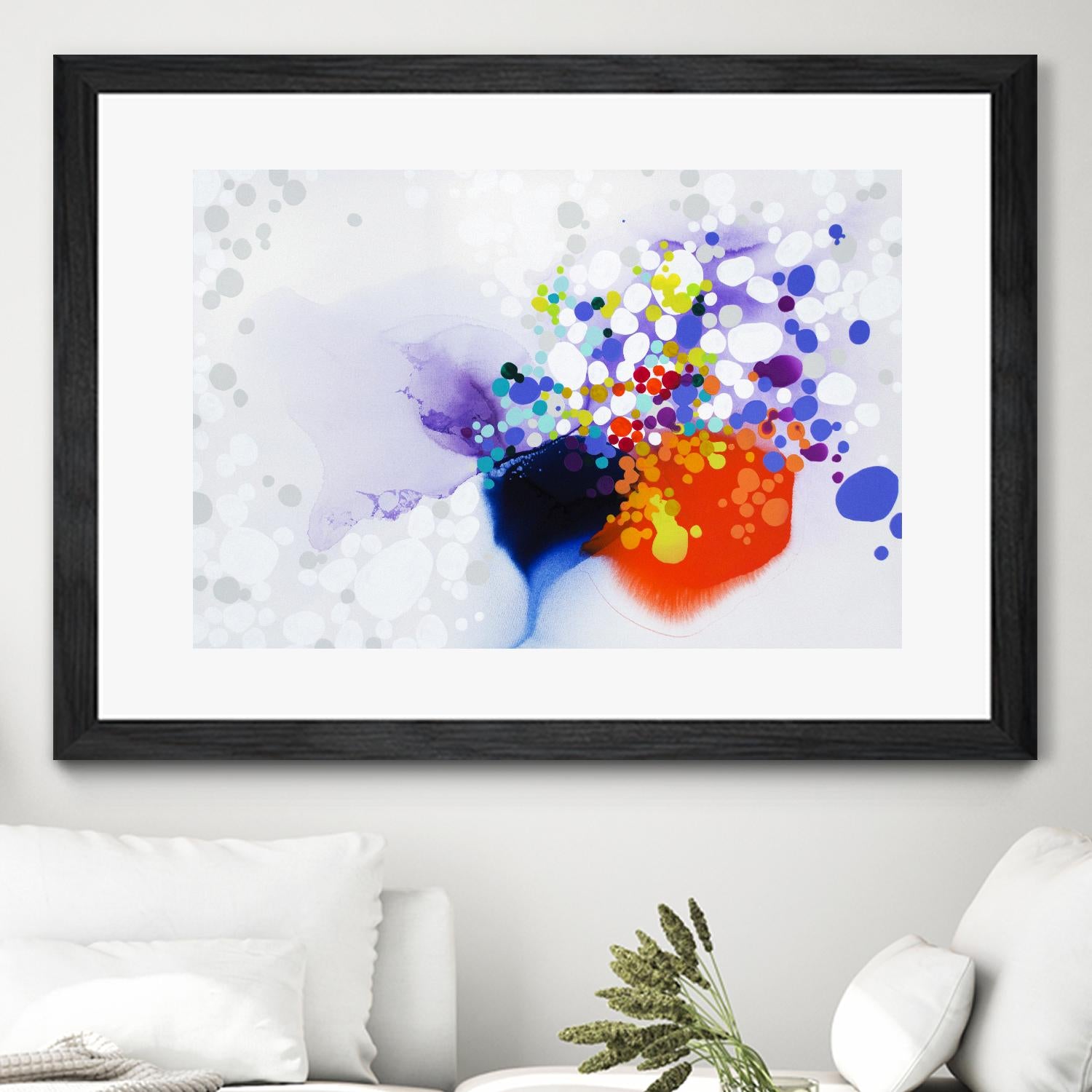 Lay the Blame by Claire Desjardins on GIANT ART - red abstract artistes du québec