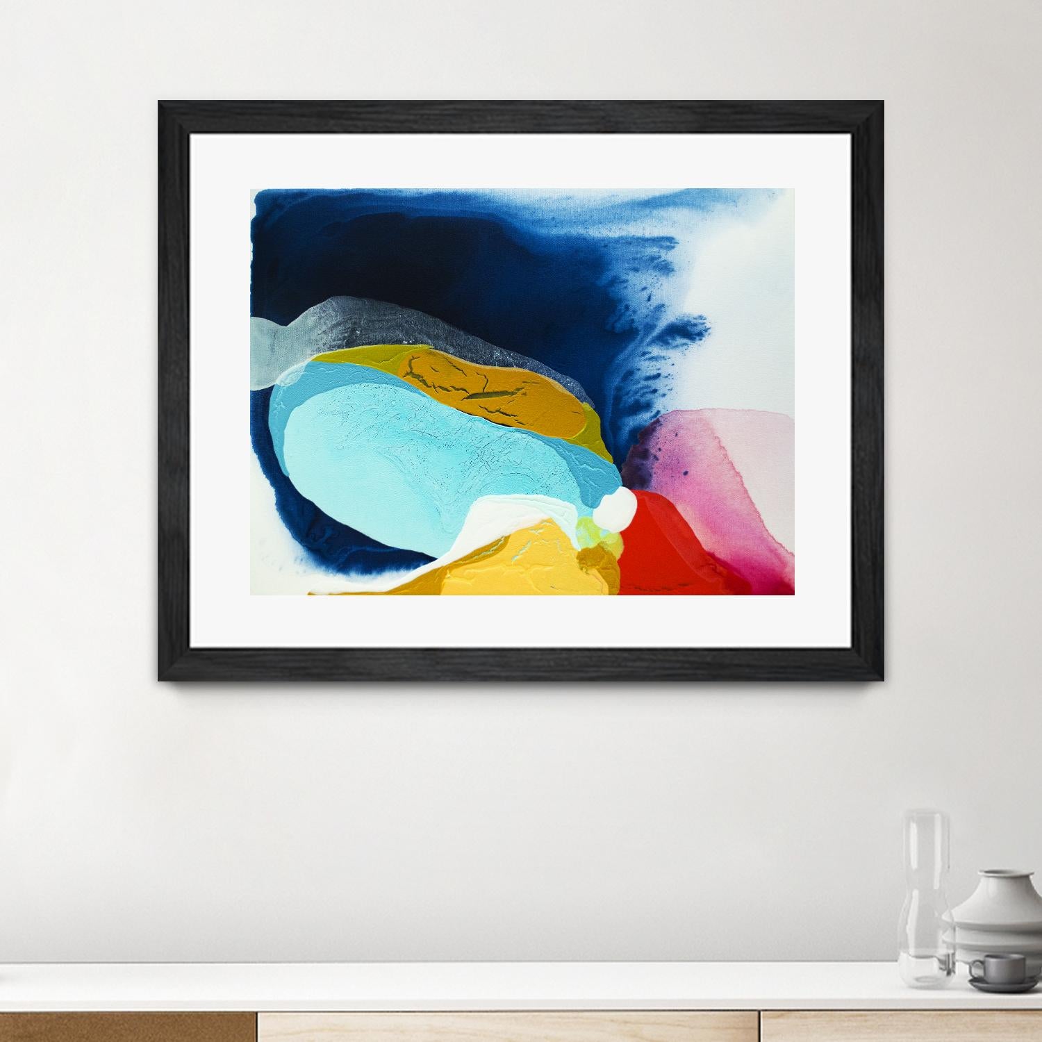 Maya IV by Claire Desjardins on GIANT ART - red abstract artistes du québec