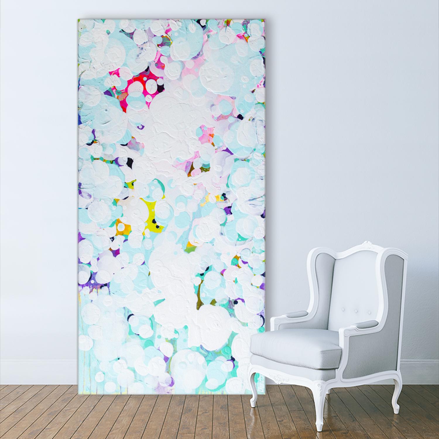 Quick by Claire Desjardins on GIANT ART - white abstract artistes du québec