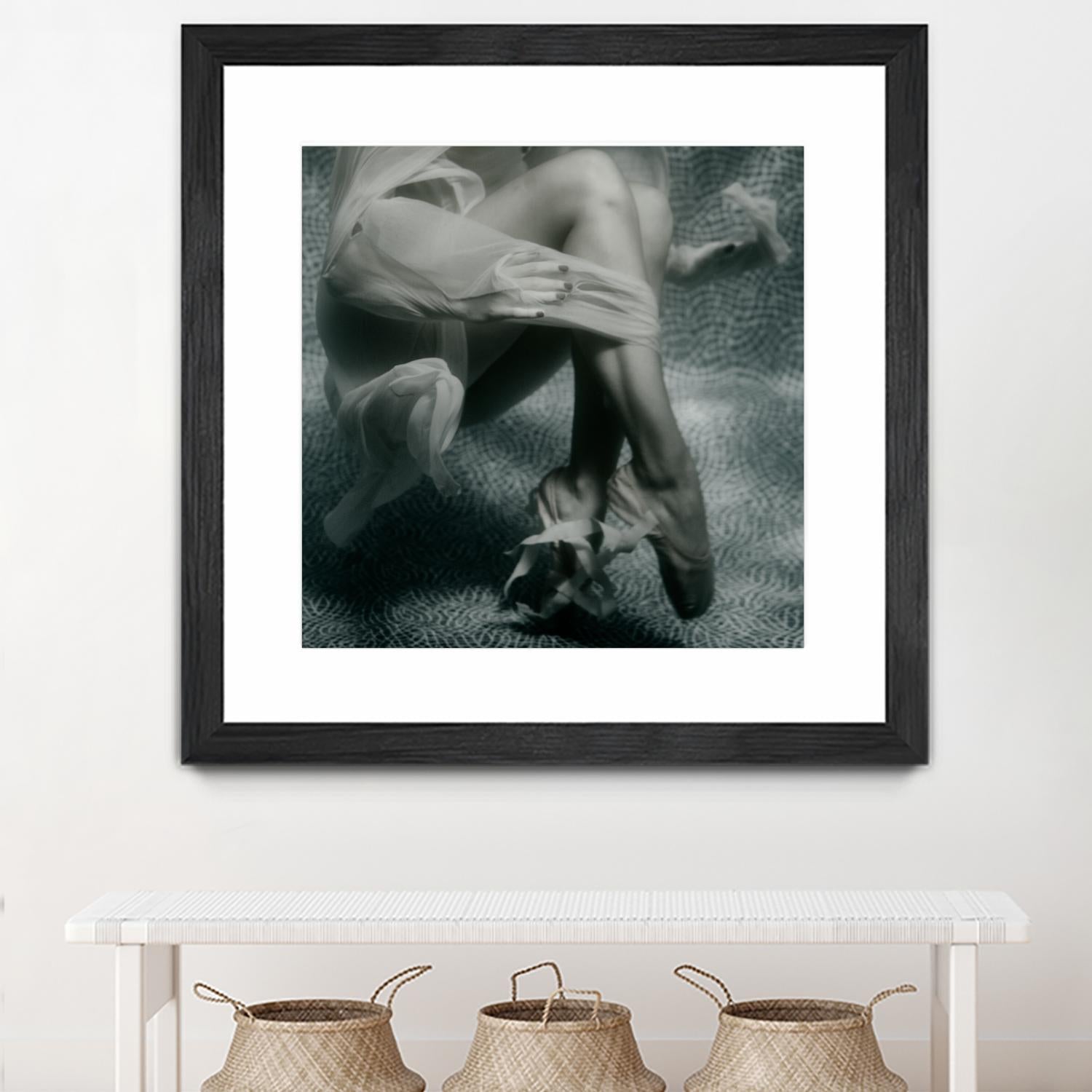 Float 2 by Peter Morneau on GIANT ART - black figurative ballerine