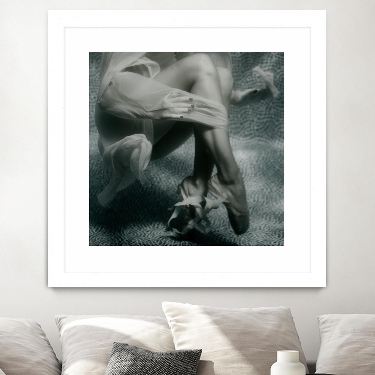 Float 2 by Peter Morneau on GIANT ART - black figurative ballerine