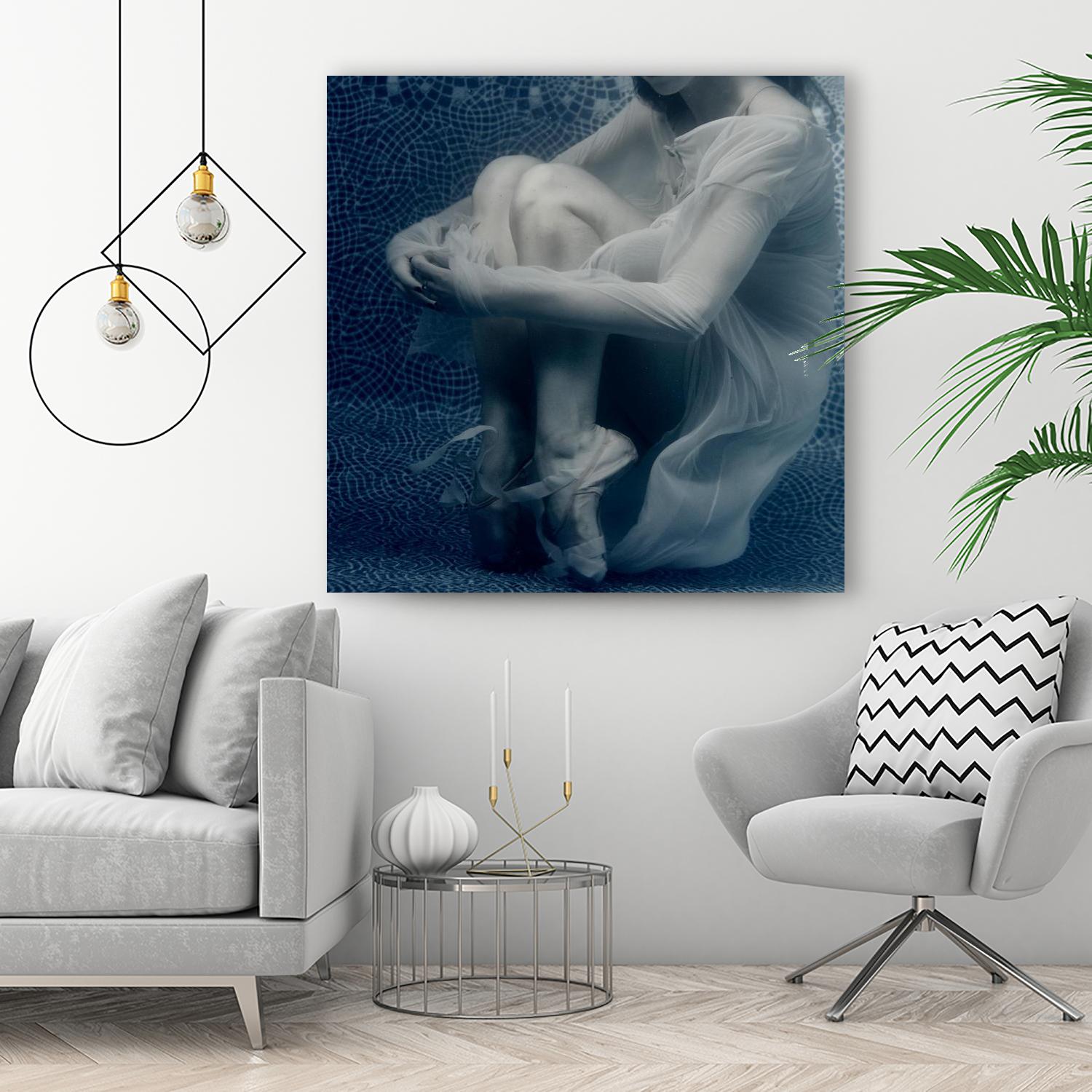 Wrap by Peter Morneau on GIANT ART - beige figurative ballerine