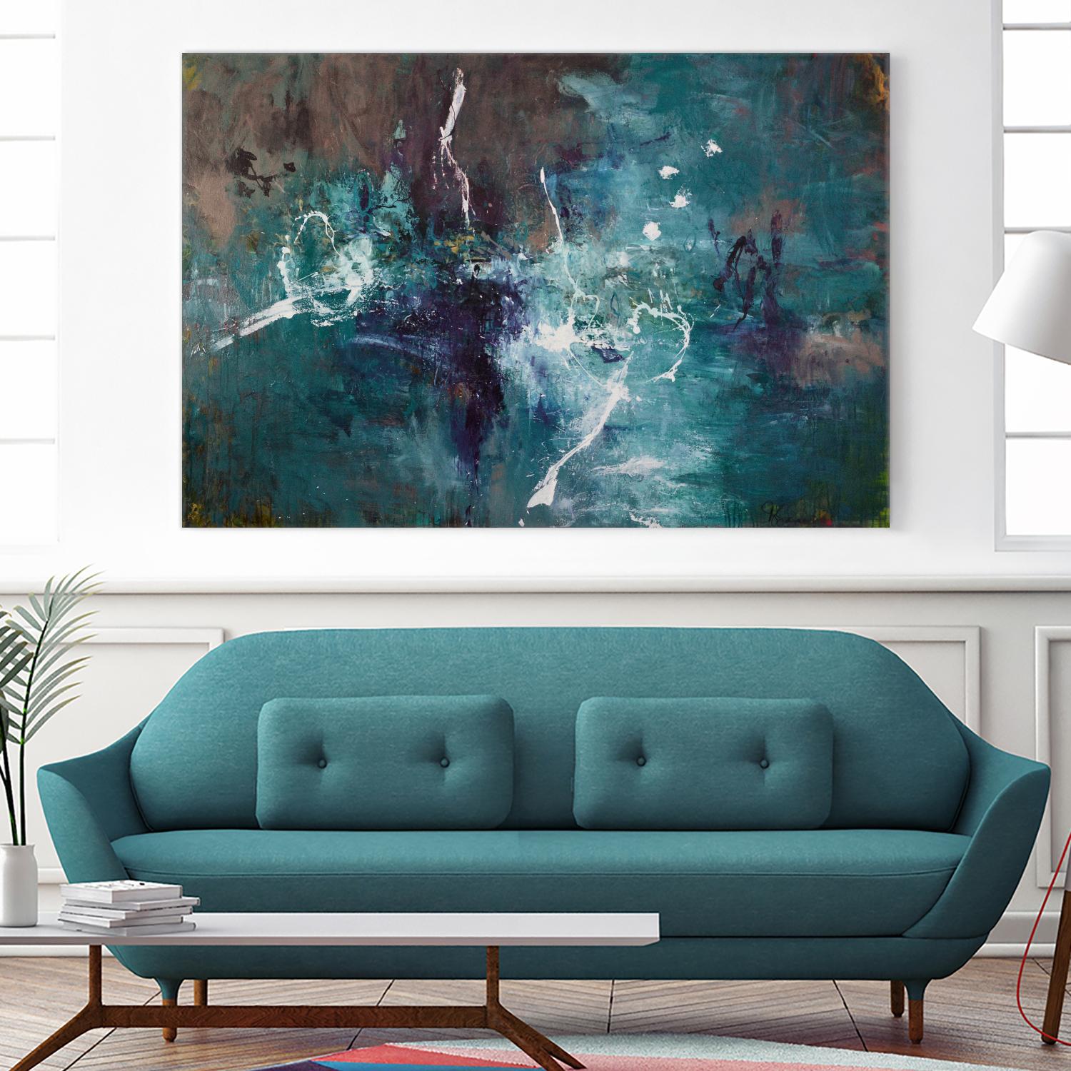 Émergence by Doris Savard on GIANT ART - grey abstract