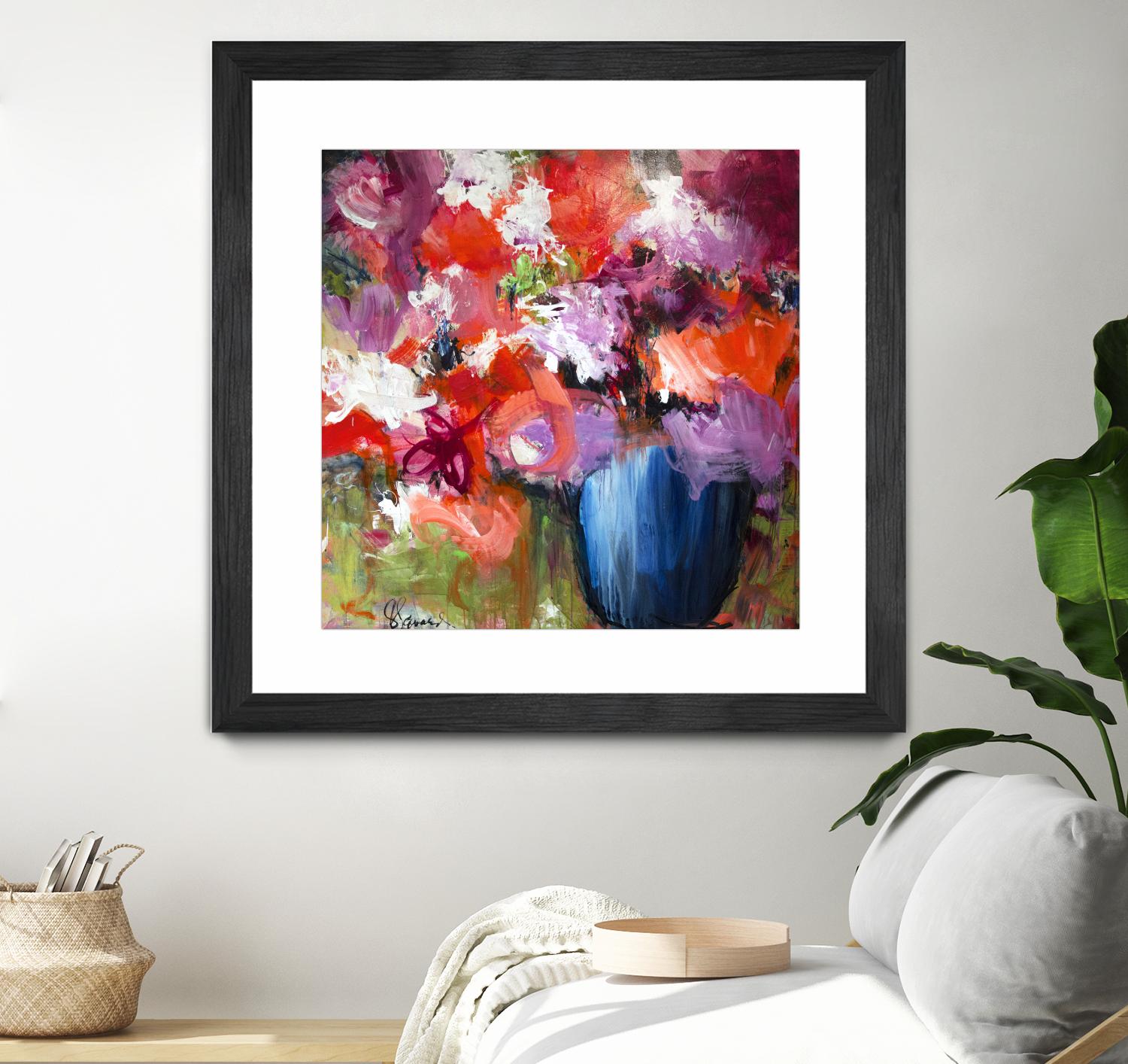 Lolie by Doris Savard on GIANT ART - purple abstract