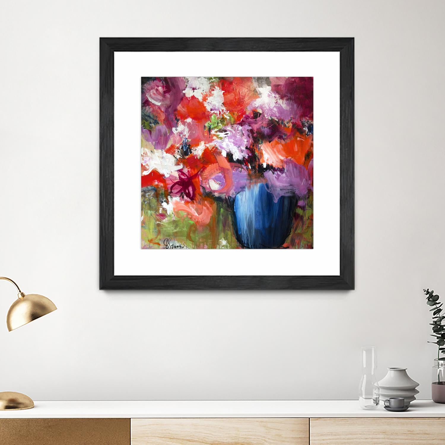 Lolie by Doris Savard on GIANT ART - purple abstract