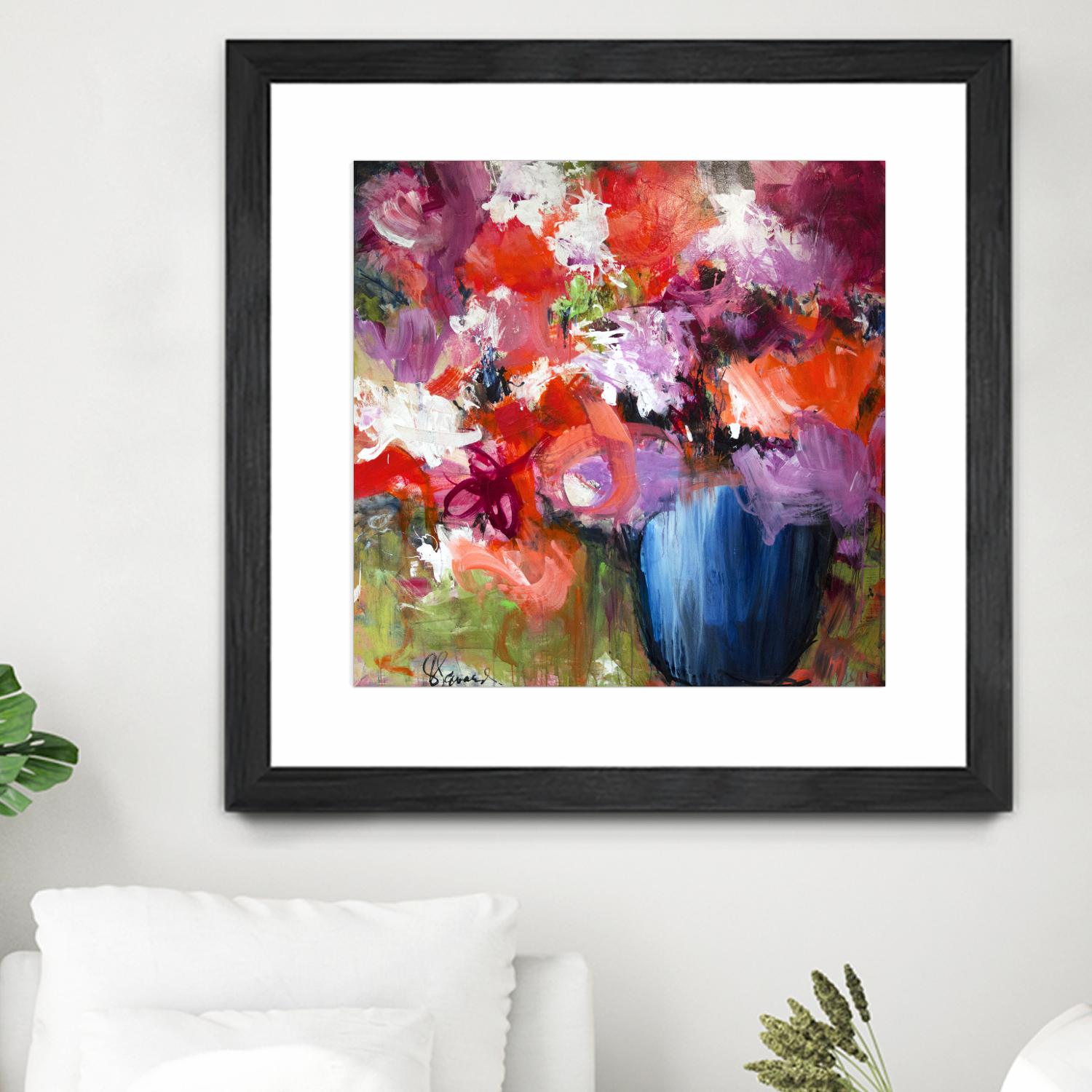 Lolie by Doris Savard on GIANT ART - purple abstract