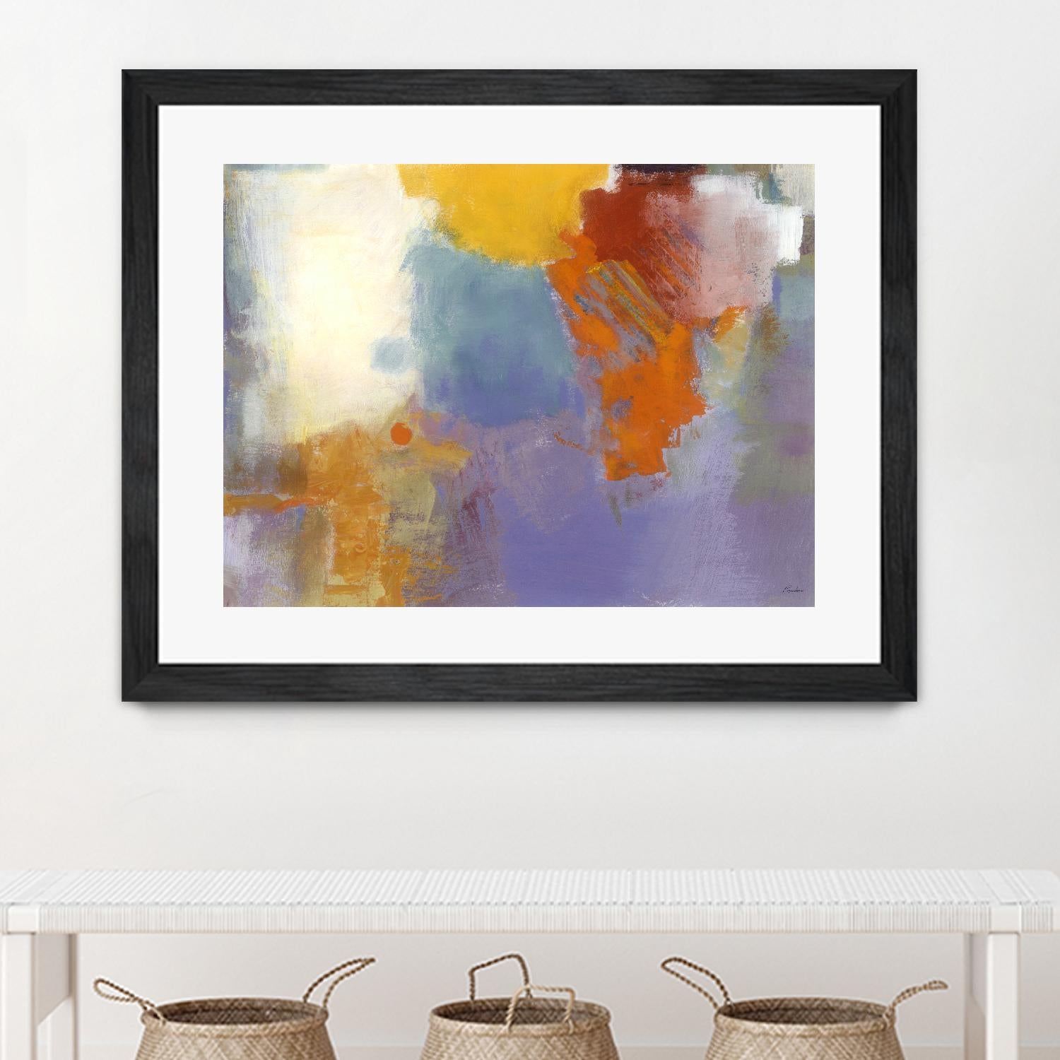 Summer by Diane Lambin on GIANT ART - blue abstract artistes du québec