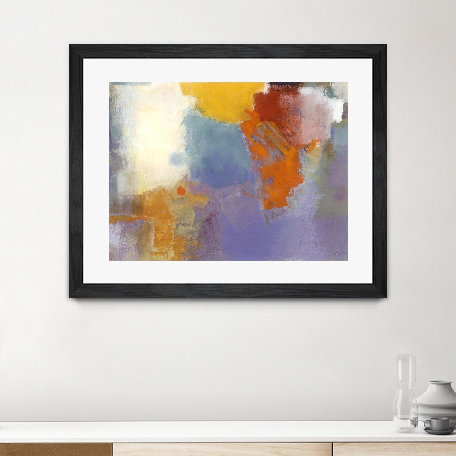 Summer by Diane Lambin on GIANT ART - blue abstract artistes du québec