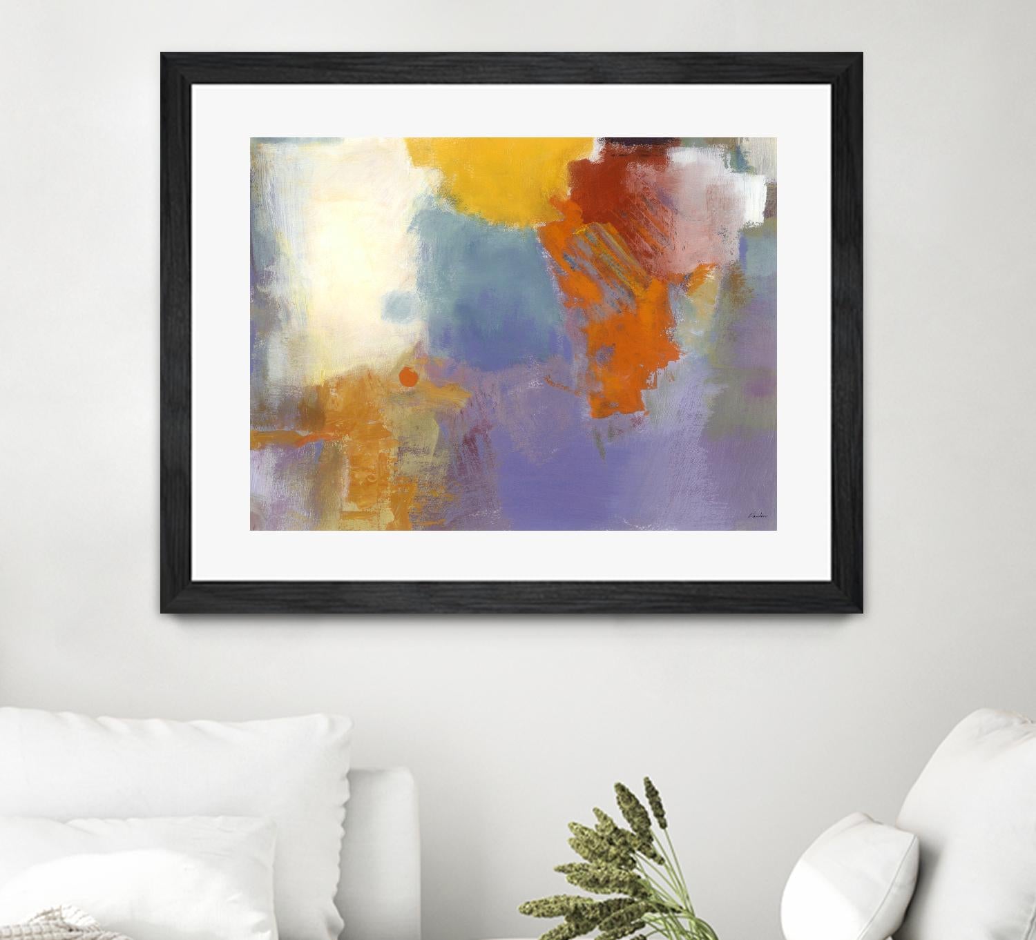 Summer by Diane Lambin on GIANT ART - blue abstract artistes du québec