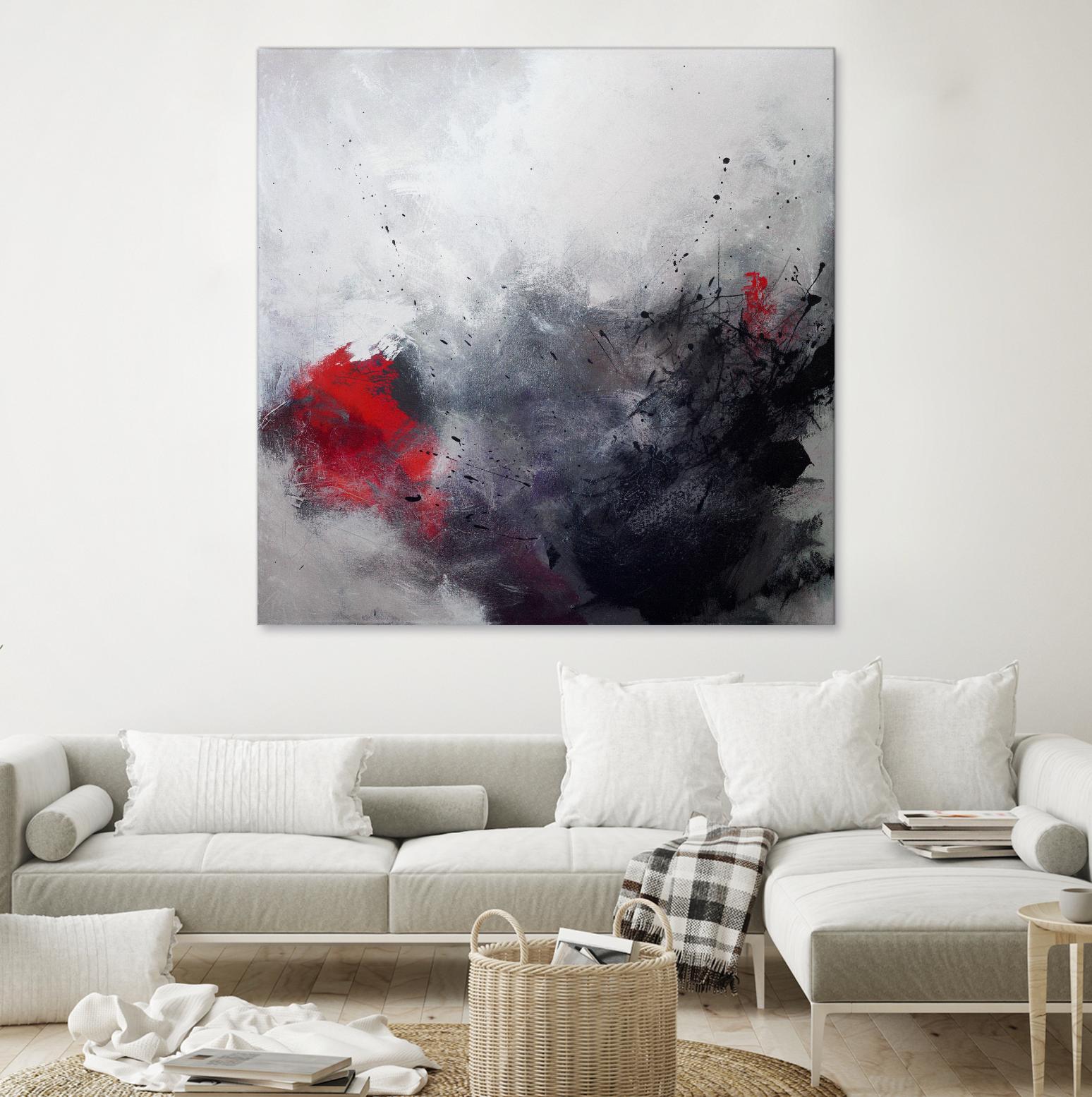 Unanchored by Roland Benoît on GIANT ART - grey abstract