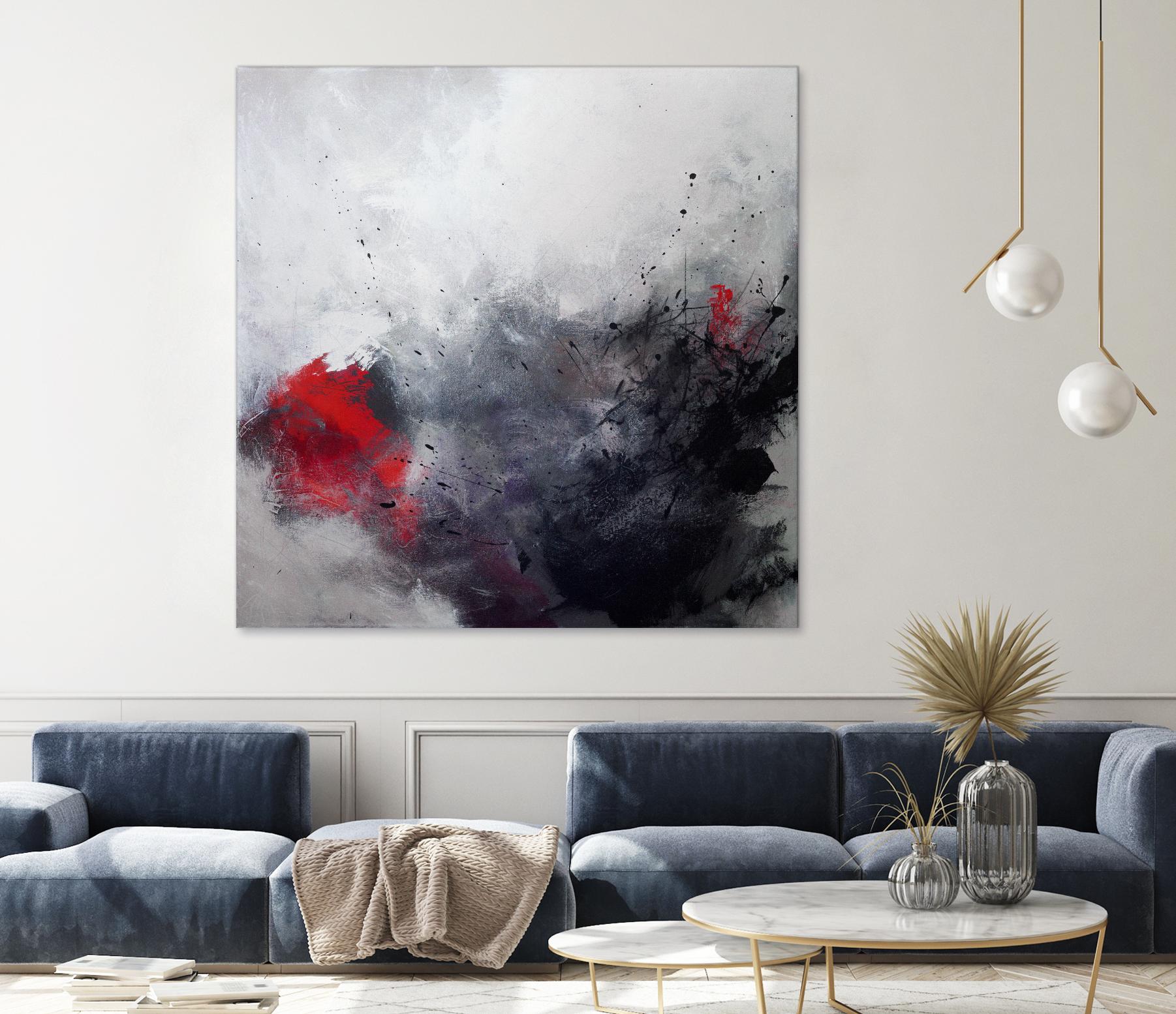 Unanchored by Roland Benoît on GIANT ART - grey abstract