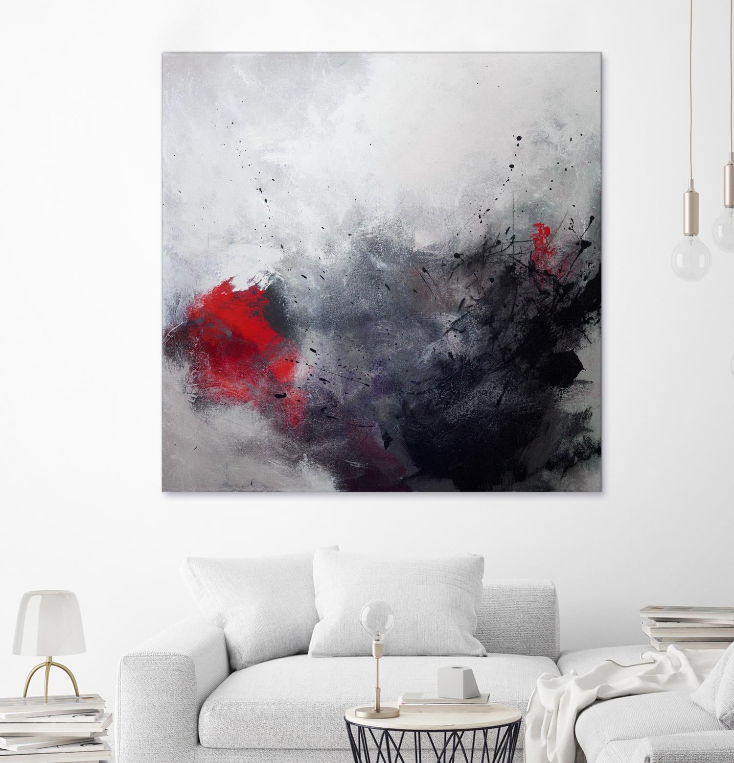 Unanchored by Roland Benoît on GIANT ART - grey abstract