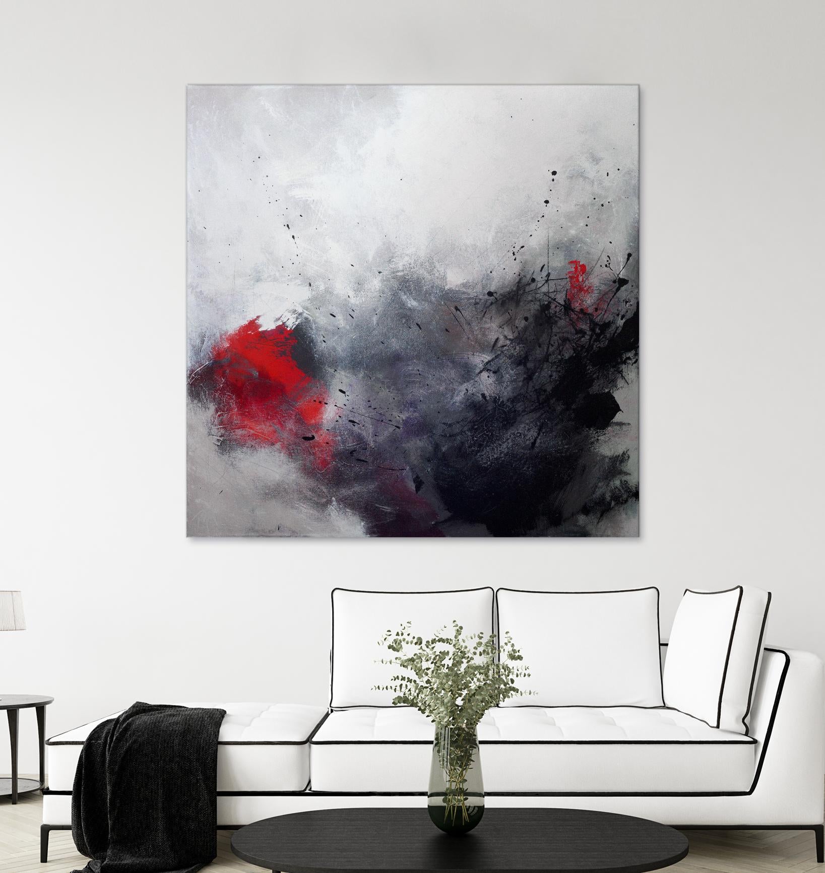 Unanchored by Roland Benoît on GIANT ART - grey abstract