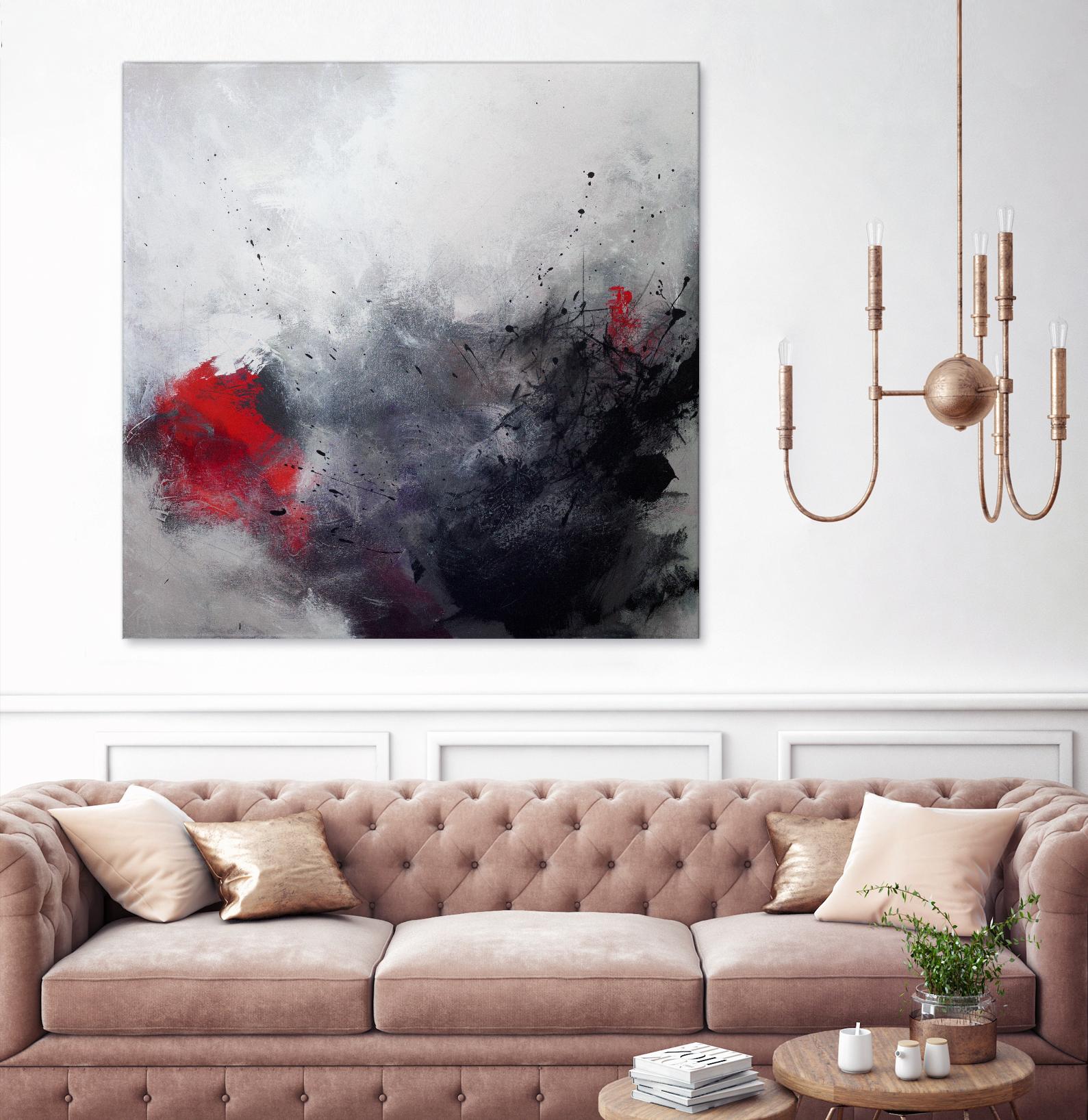 Unanchored by Roland Benoît on GIANT ART - grey abstract