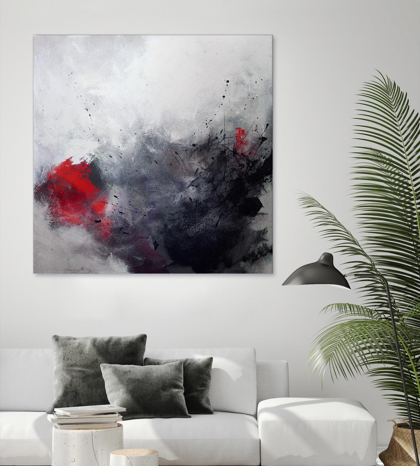 Unanchored by Roland Benoît on GIANT ART - grey abstract