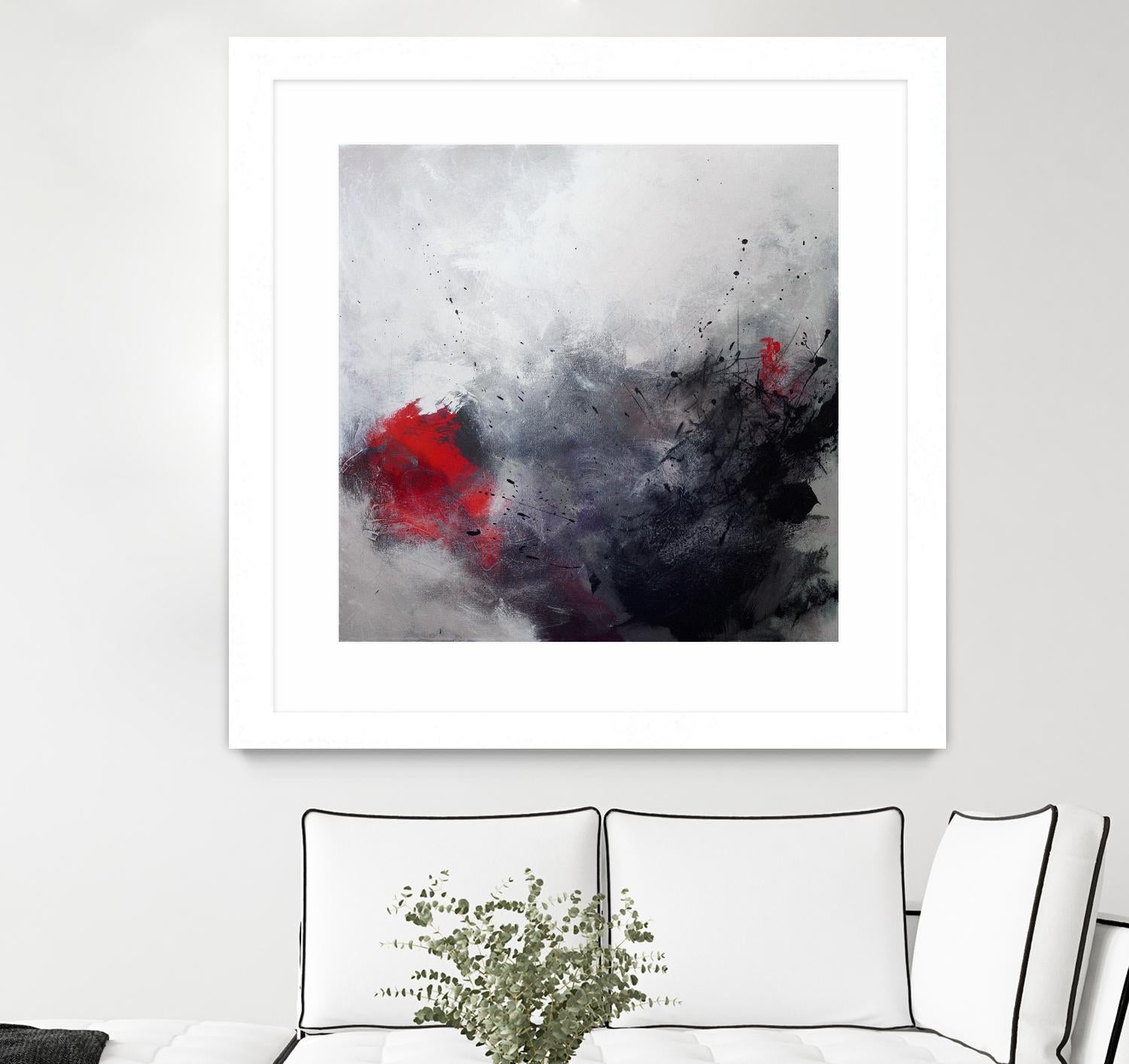 Unanchored by Roland Benoît on GIANT ART - grey abstract