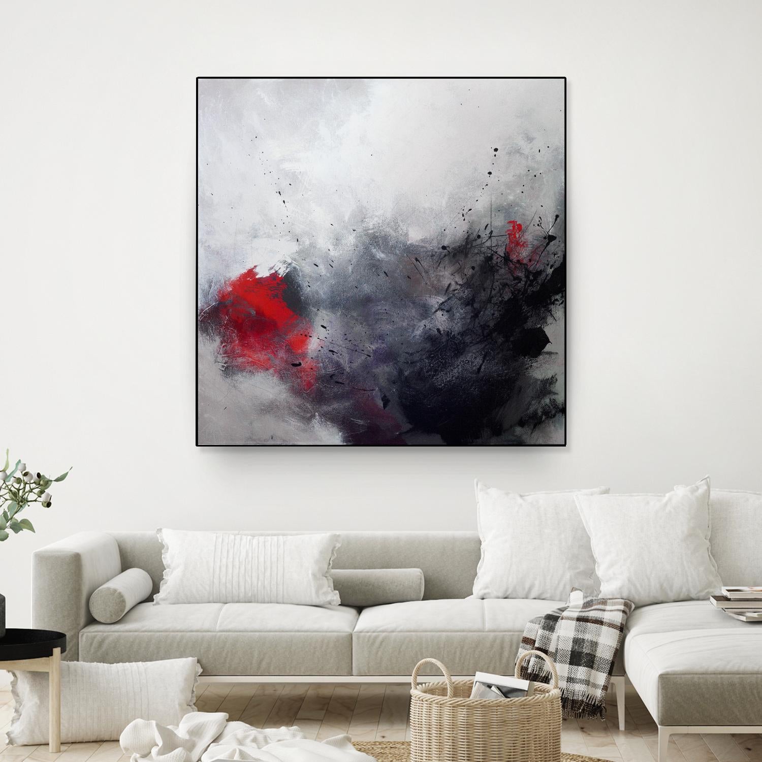 Unanchored by Roland Benoît on GIANT ART - grey abstract