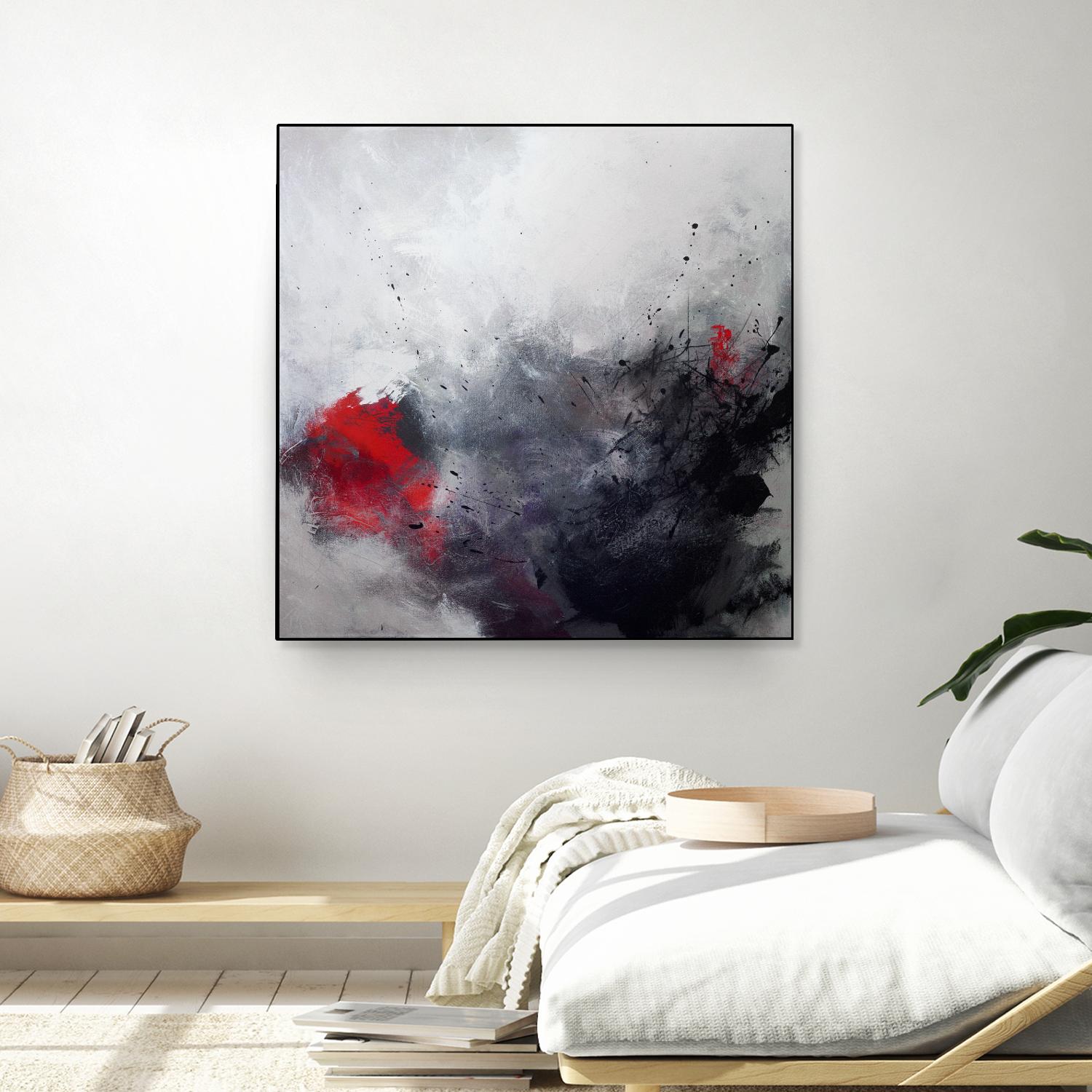 Unanchored by Roland Benoît on GIANT ART - grey abstract