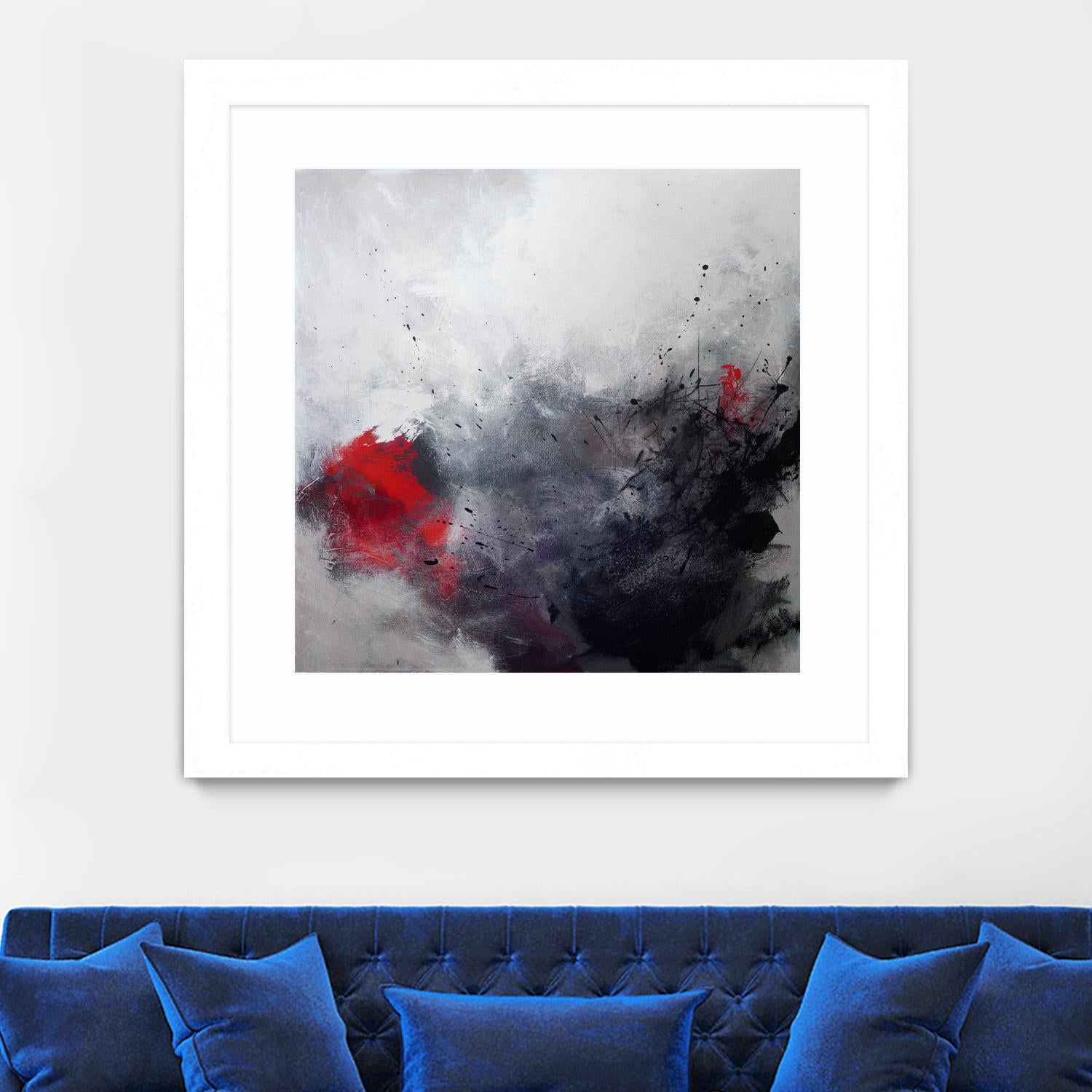 Unanchored by Roland Benoît on GIANT ART - grey abstract