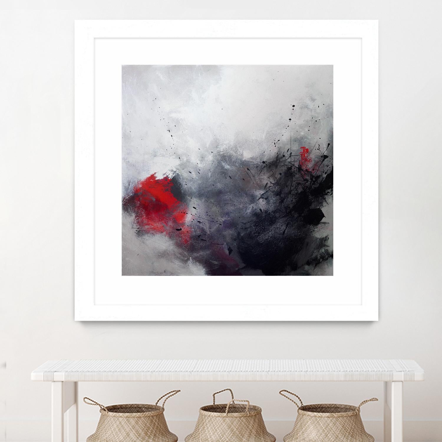 Unanchored by Roland Benoît on GIANT ART - grey abstract