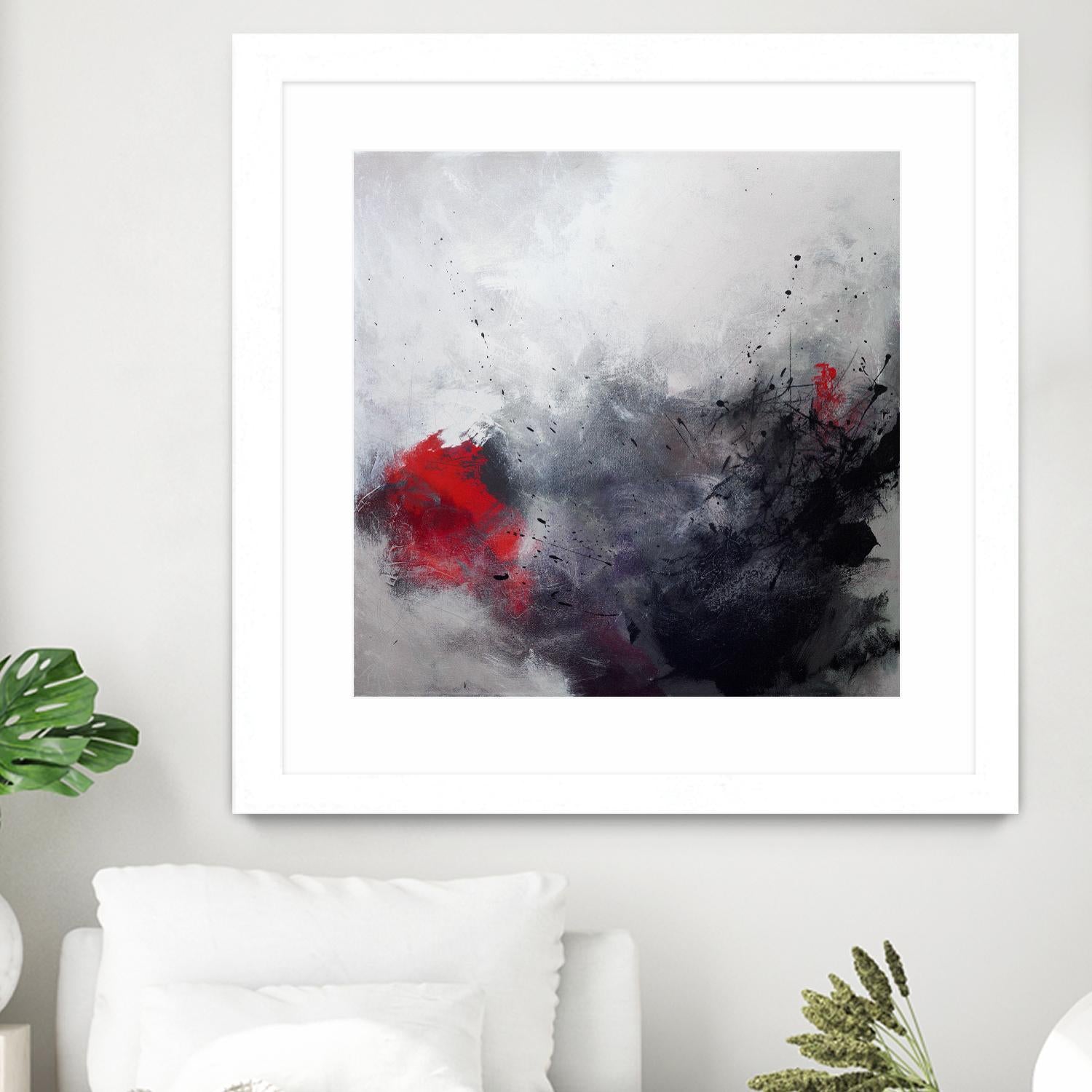 Unanchored by Roland Benoît on GIANT ART - grey abstract