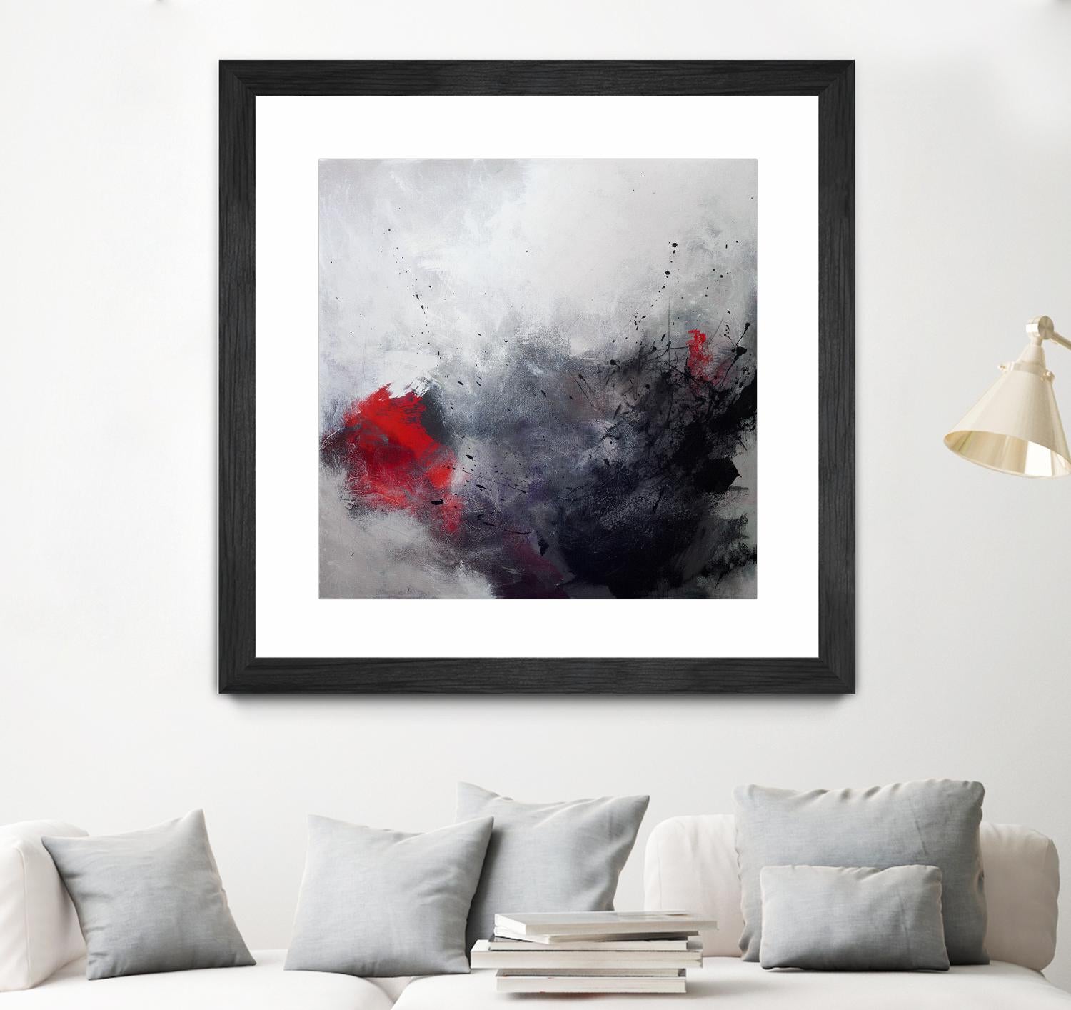 Unanchored by Roland Benoît on GIANT ART - grey abstract