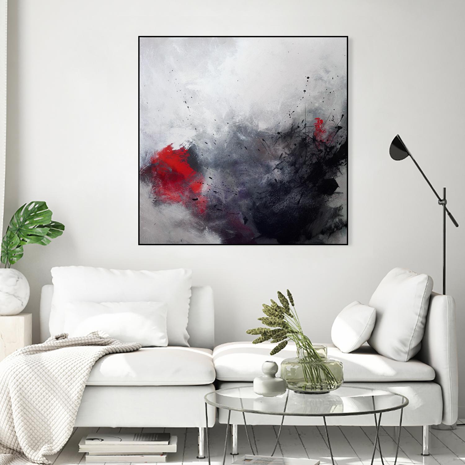 Unanchored by Roland Benoît on GIANT ART - grey abstract