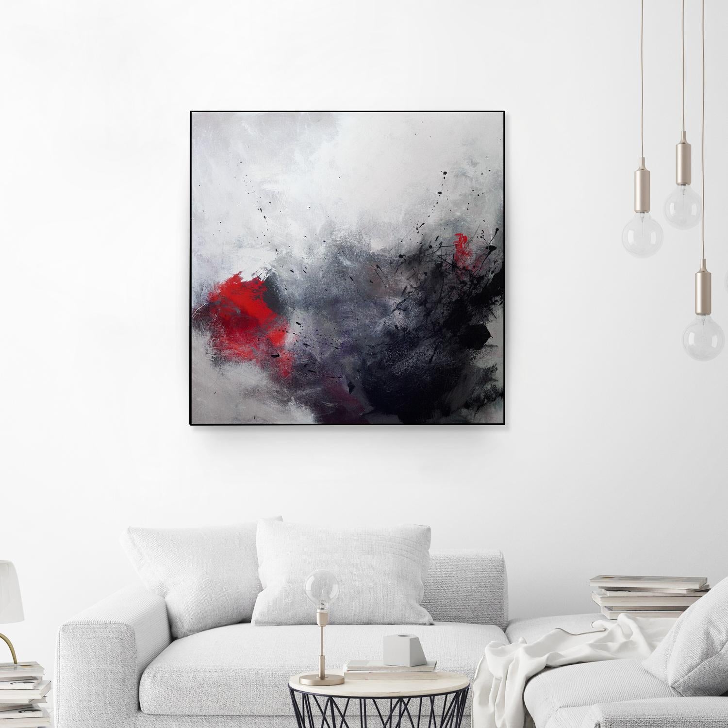 Unanchored by Roland Benoît on GIANT ART - grey abstract